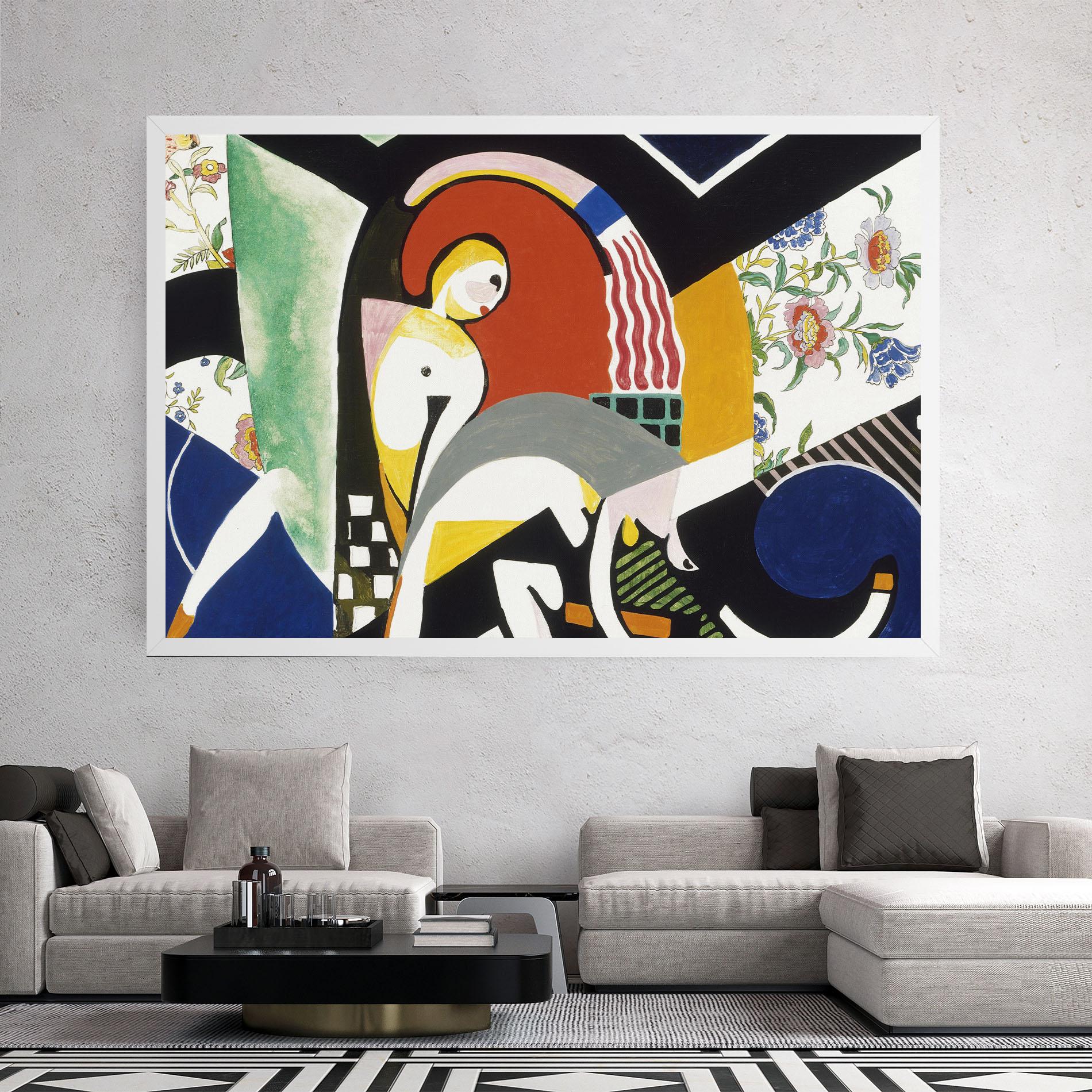 Leinwandbild Woman Shape Mix mockup 2