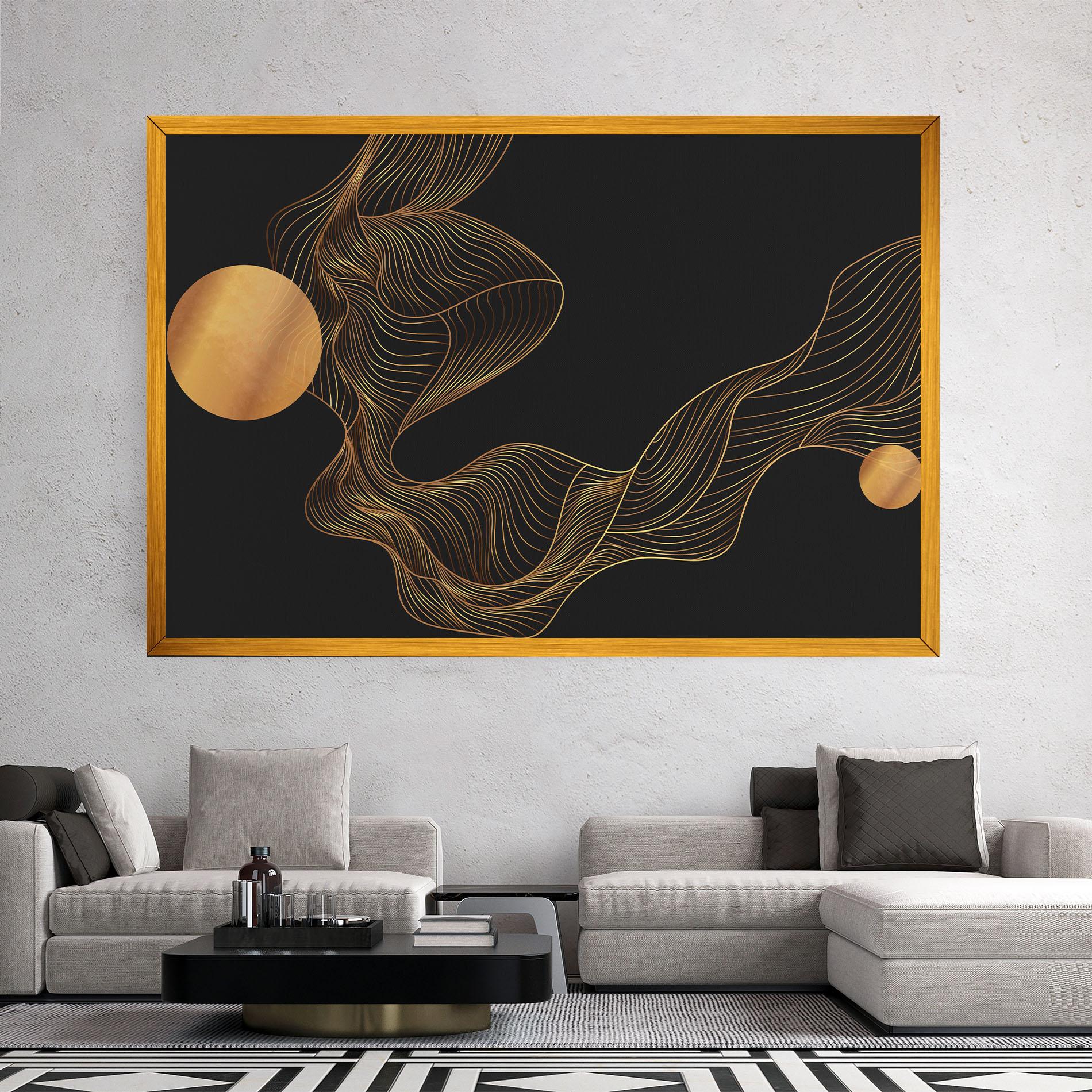 Leinwandbild Frecventa Abstracta mockup 2