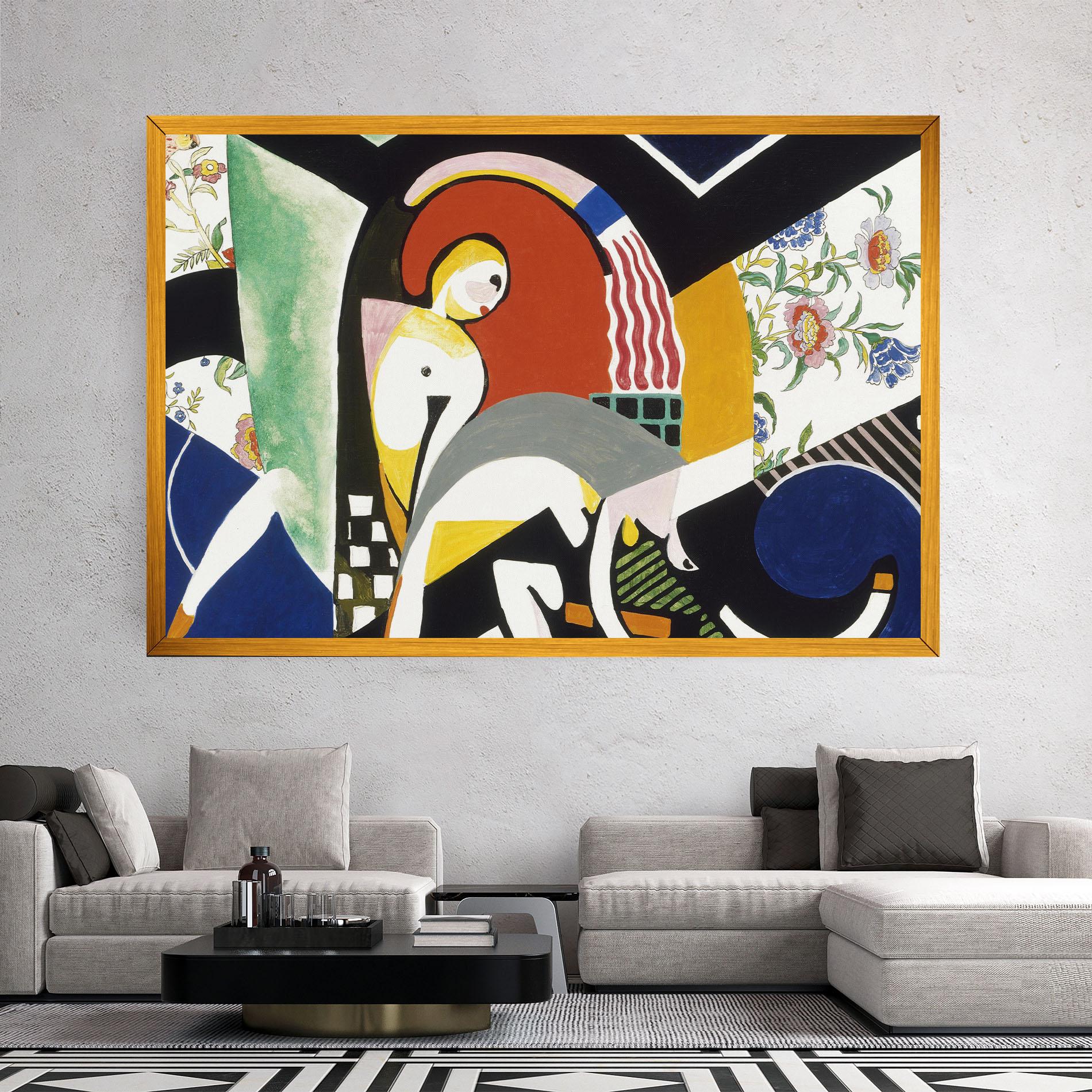 Leinwandbild Woman Shape Mix mockup 2