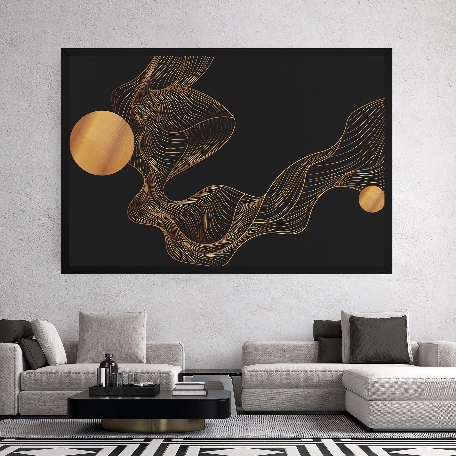 Leinwandbild Frecventa Abstracta mockup 2