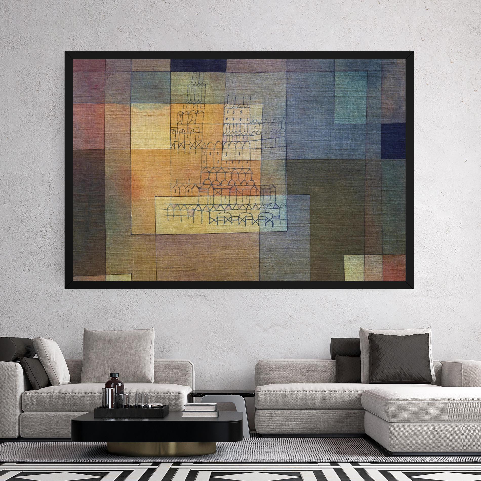 Leinwandbild Water Color Square mockup 2