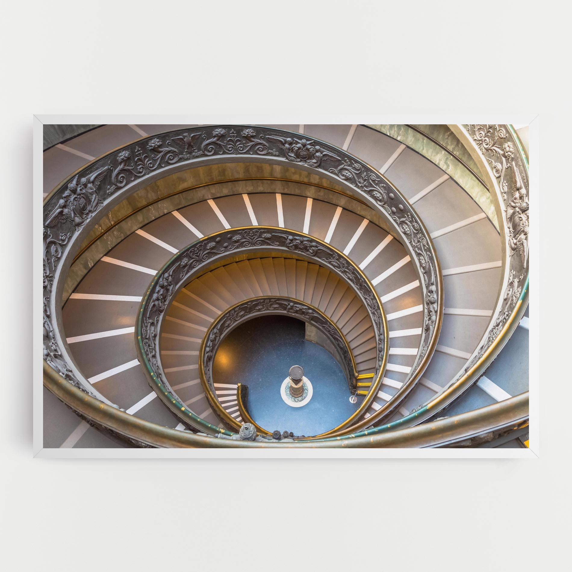 Leinwandbild Colored Stairs mockup 0