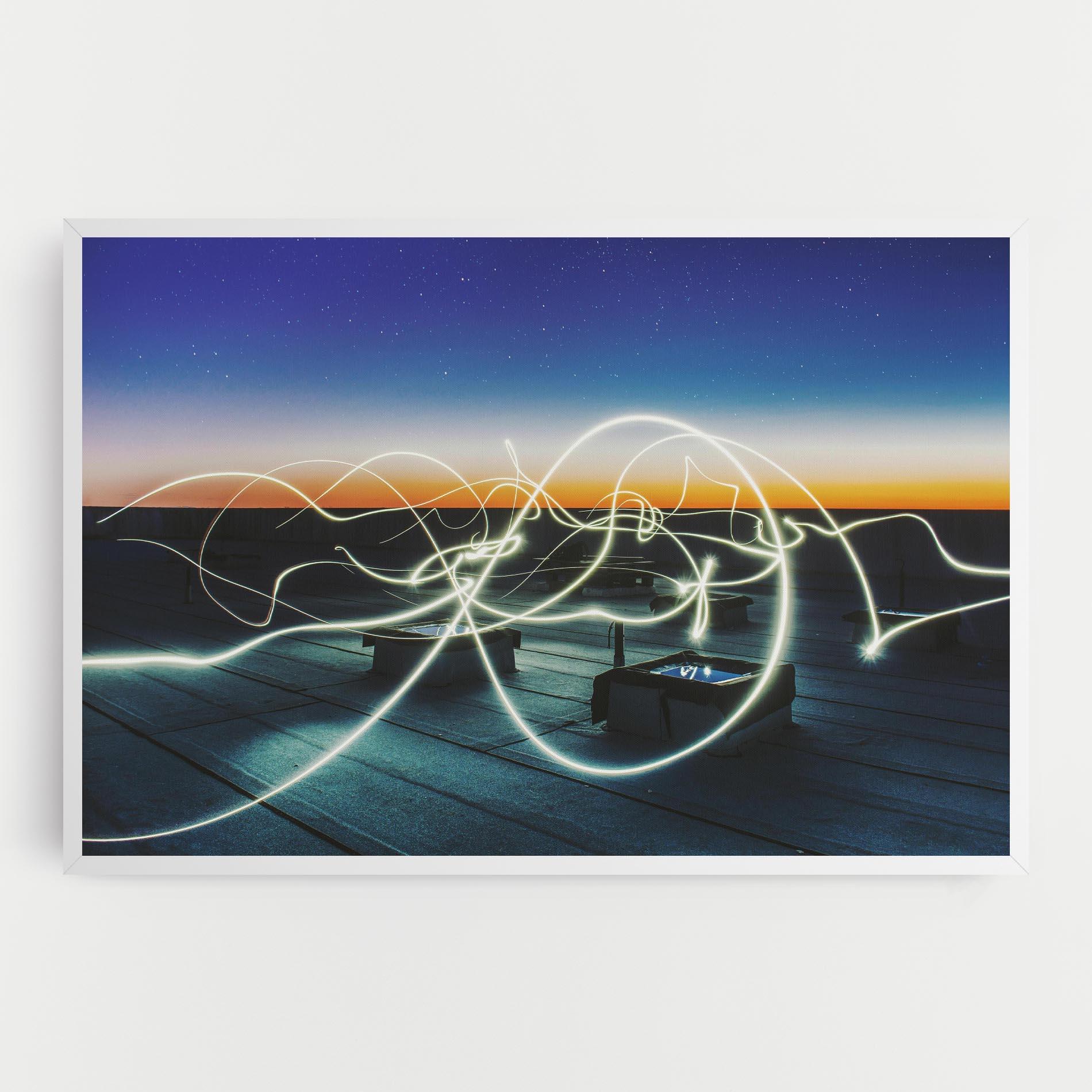 Leinwandbild White Light Floating mockup 0