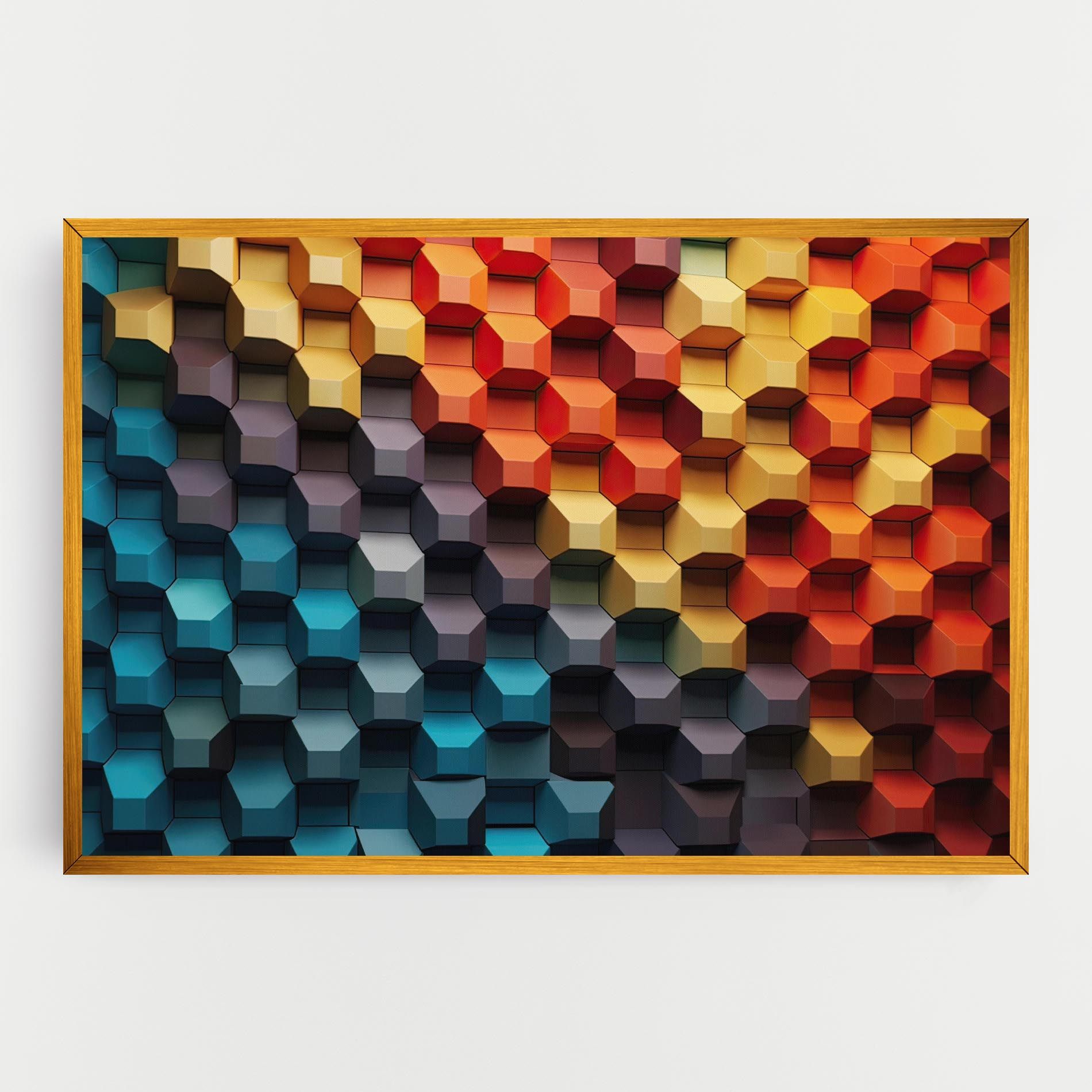 3d Sqare Mix mockup 0