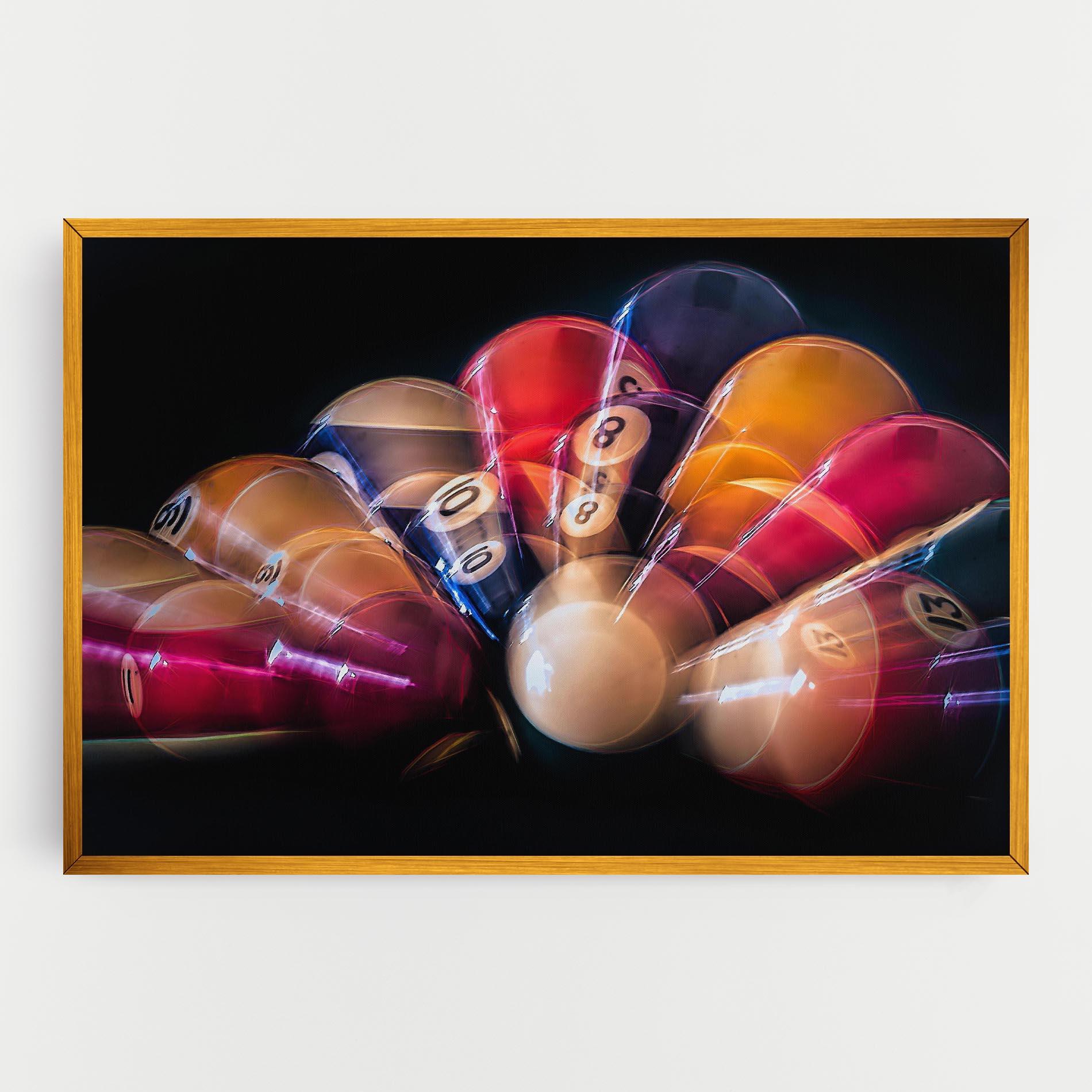 Leinwandbild Bowling Balls mockup 0