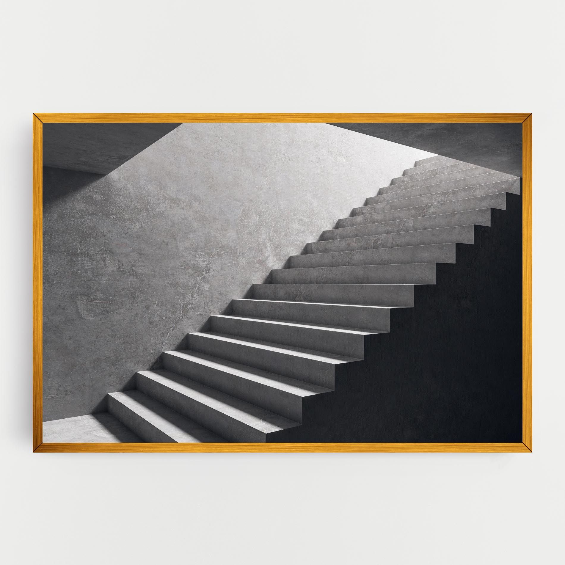 Concrete Stairs mockup 0
