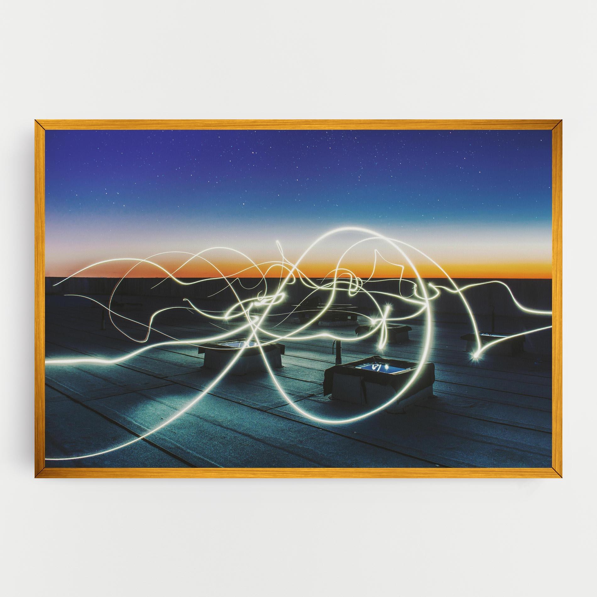 Leinwandbild White Light Floating mockup 0