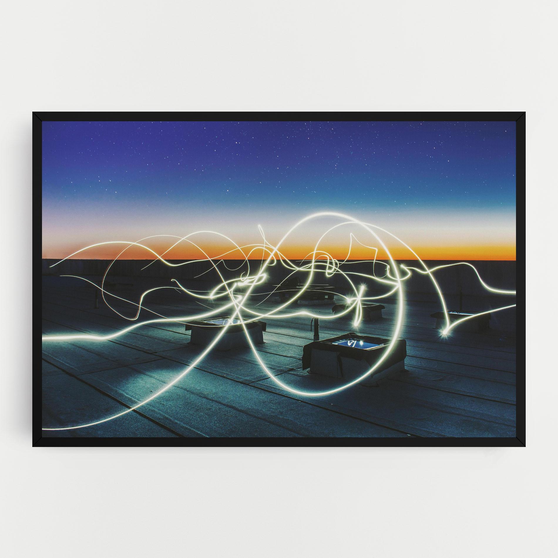 Leinwandbild White Light Floating mockup 0