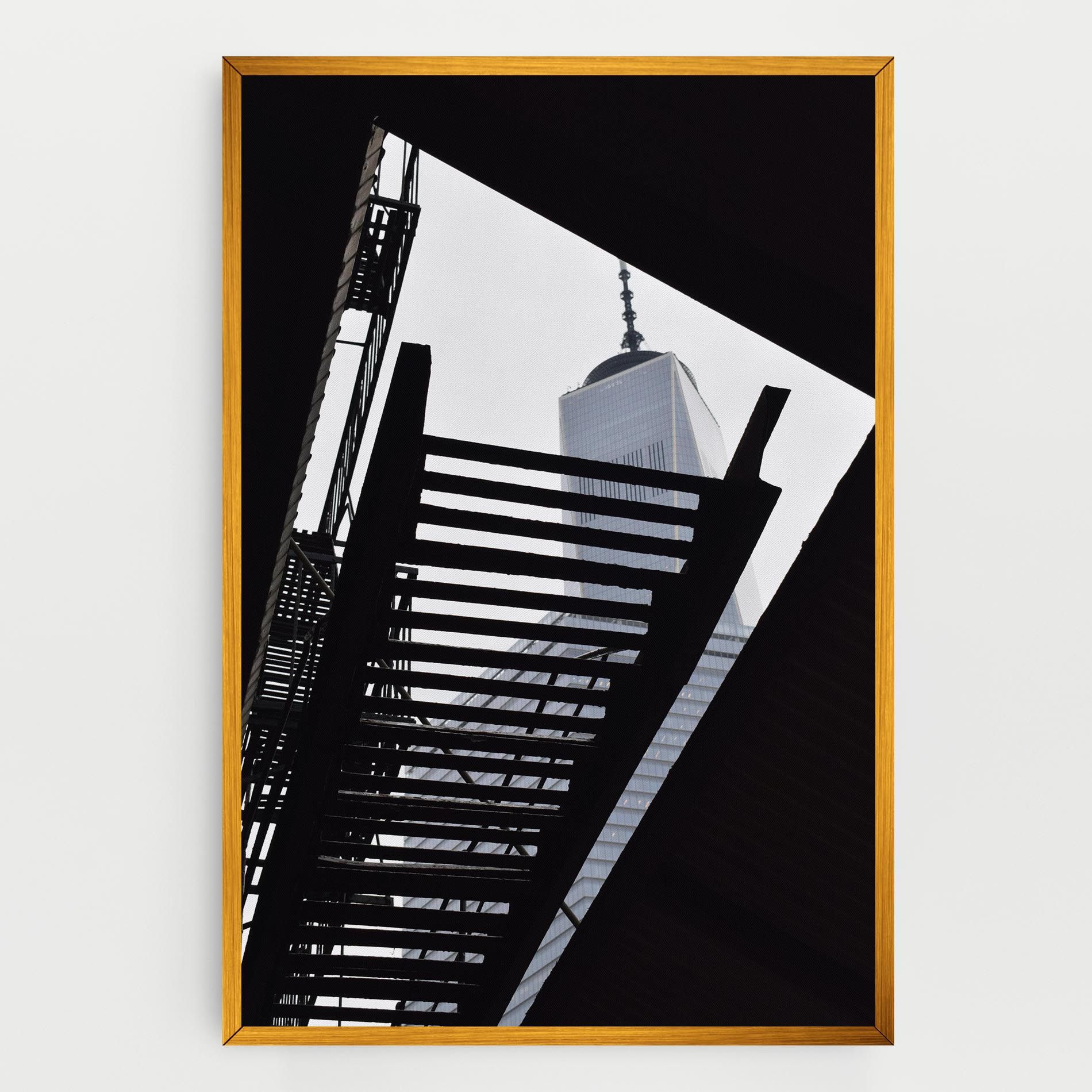 Black Stairs Floating mockup 0