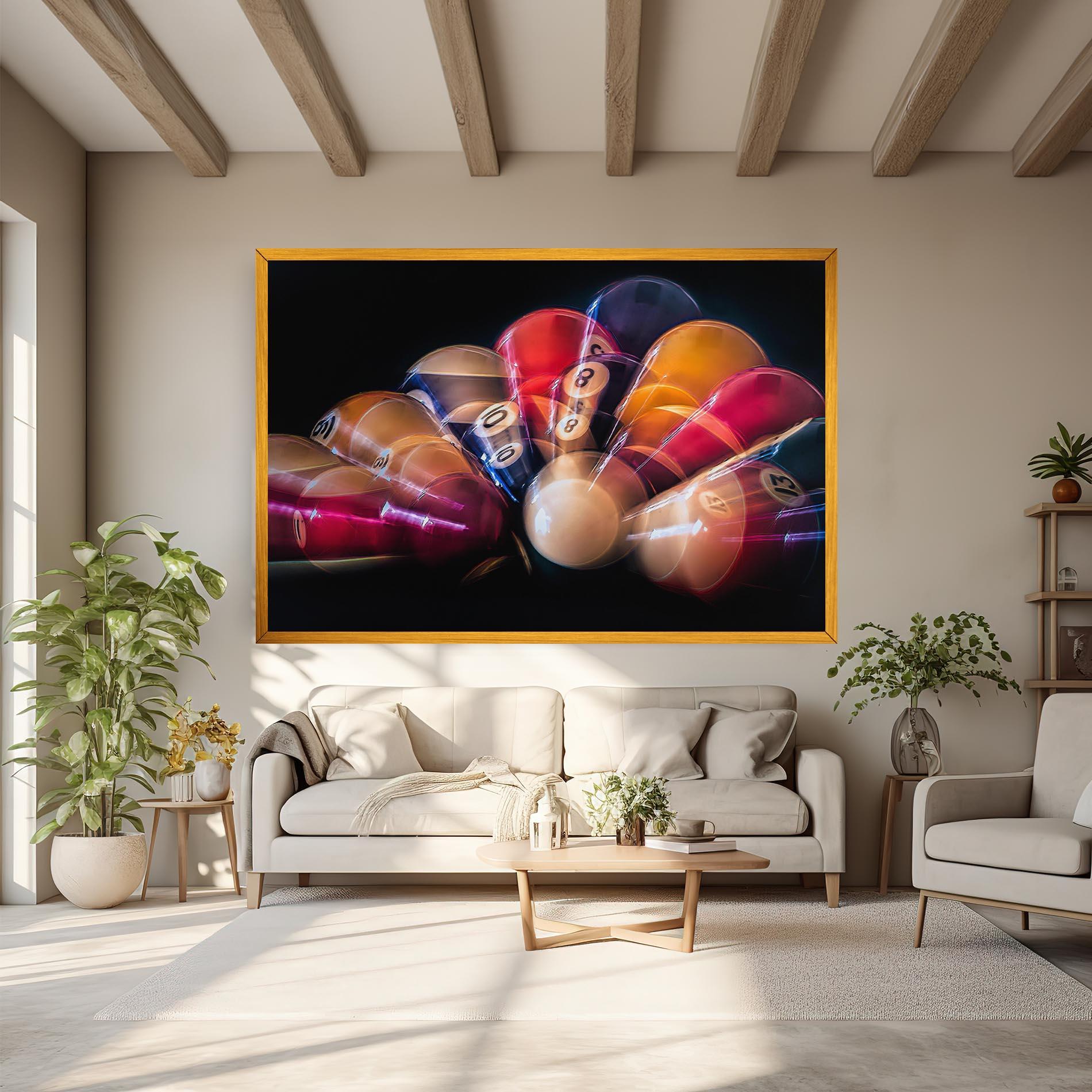 Leinwandbild Bowling Balls mockup 6