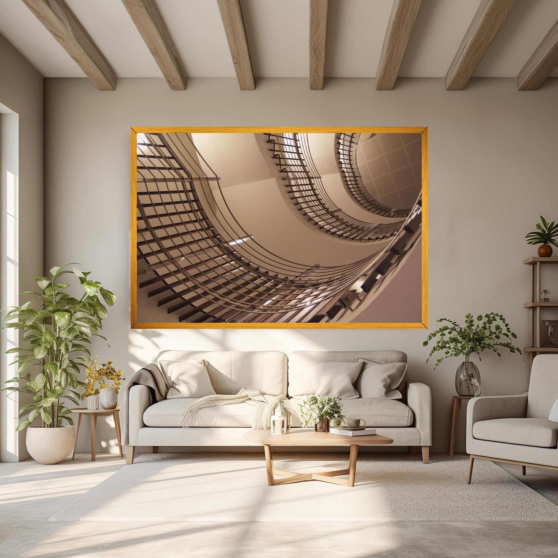 Cream Stairs mockup 6
