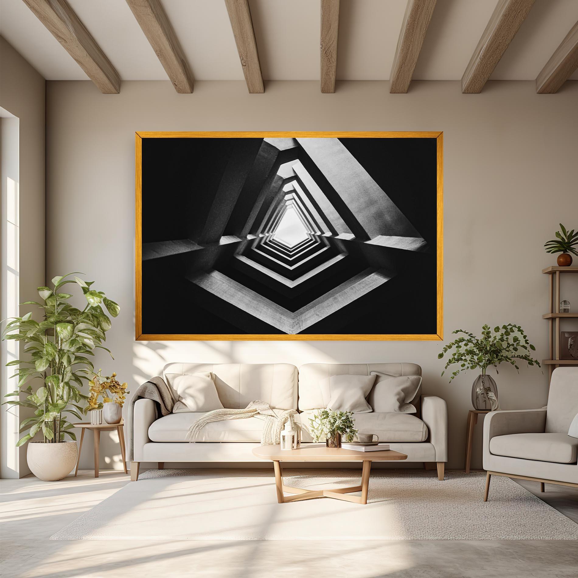 Leinwandbild Dark Shadow mockup 6