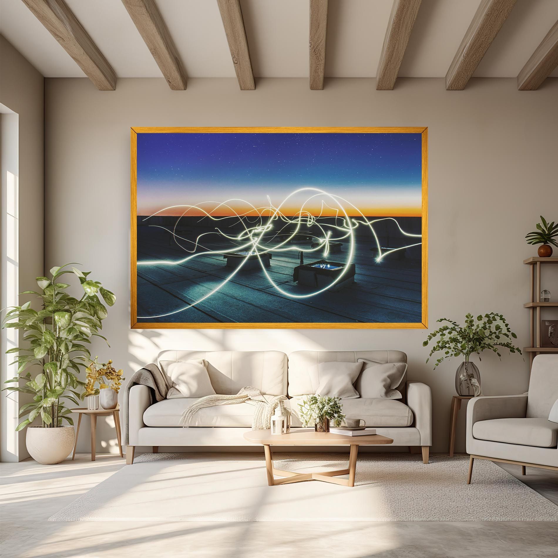 White Light Floating mockup 6