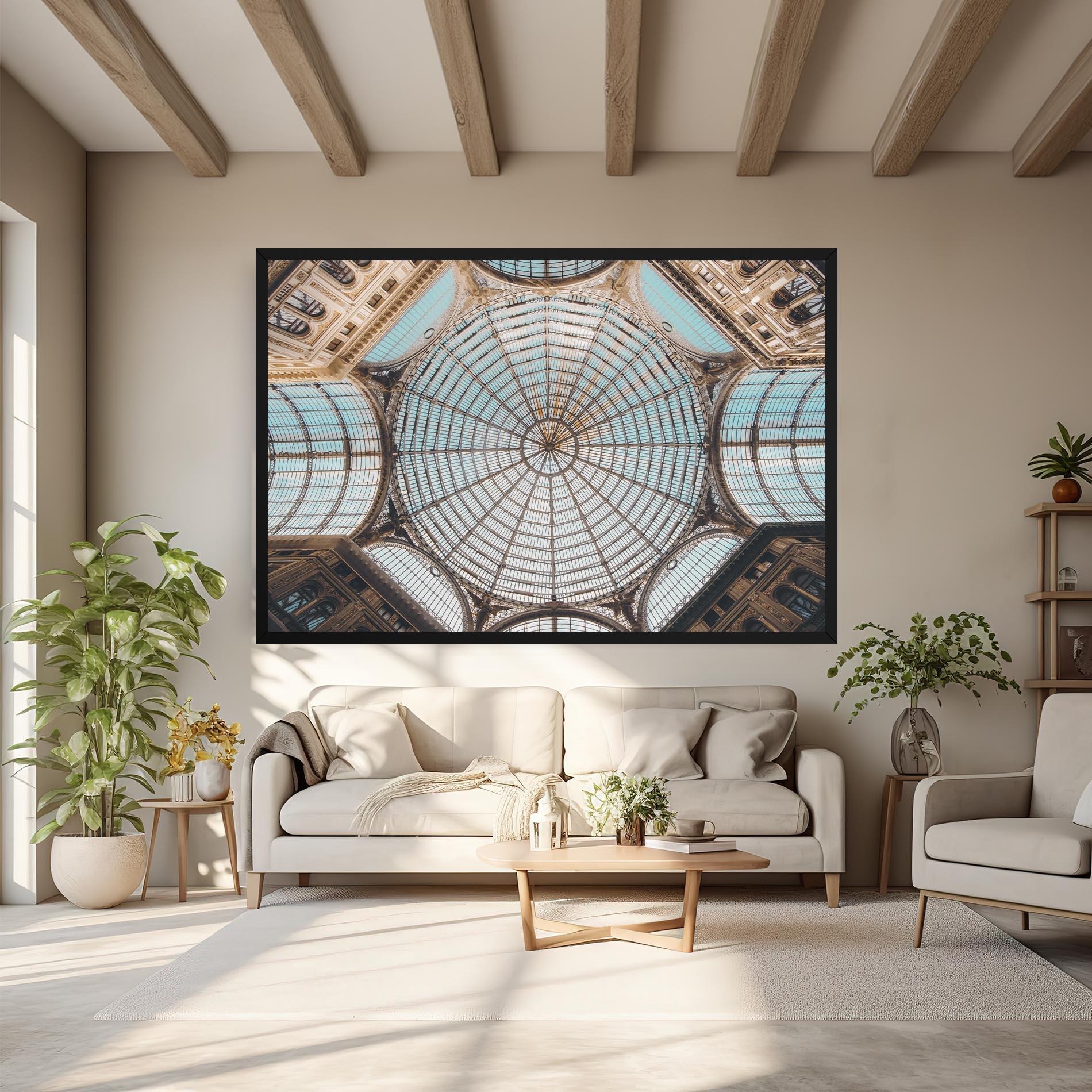 Leinwandbild Italy Celling mockup 6