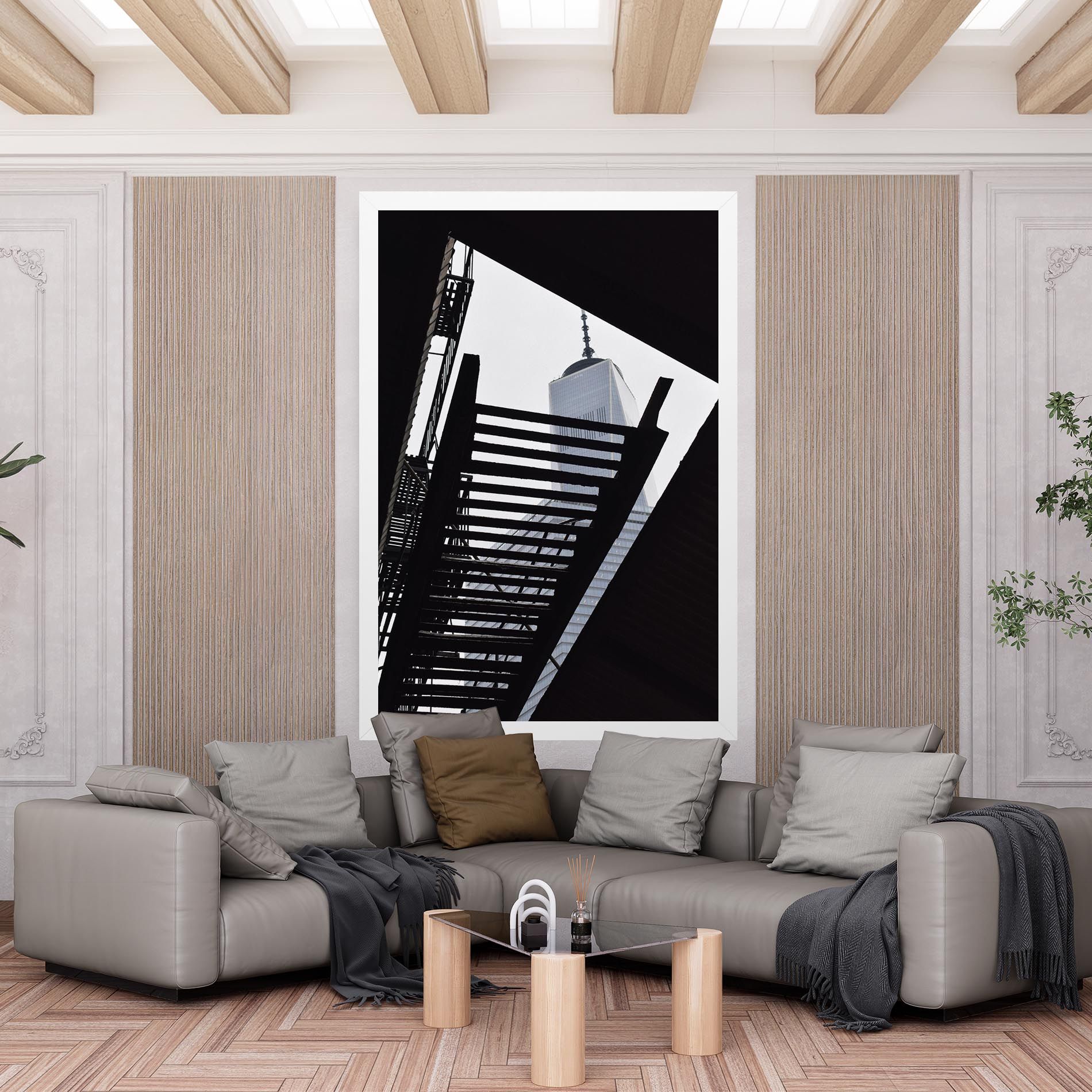 Black Stairs Floating mockup 6