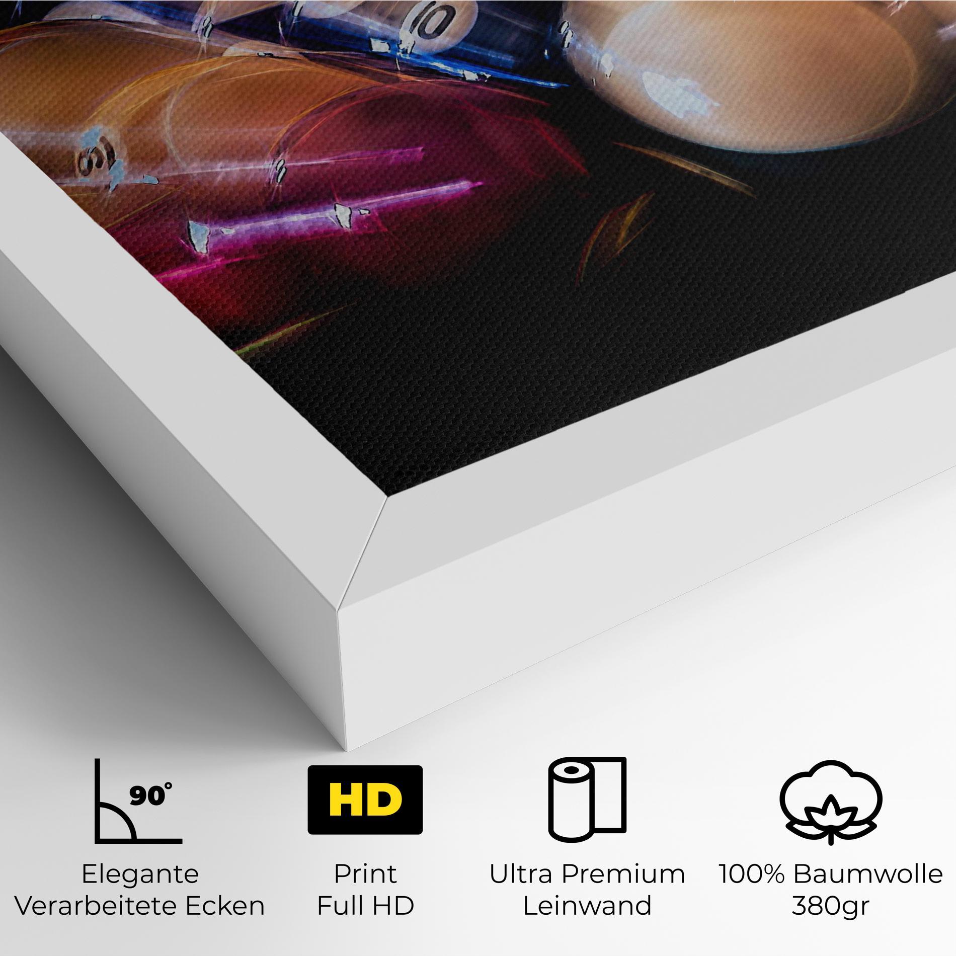 Leinwandbild Bowling Balls mockup 4