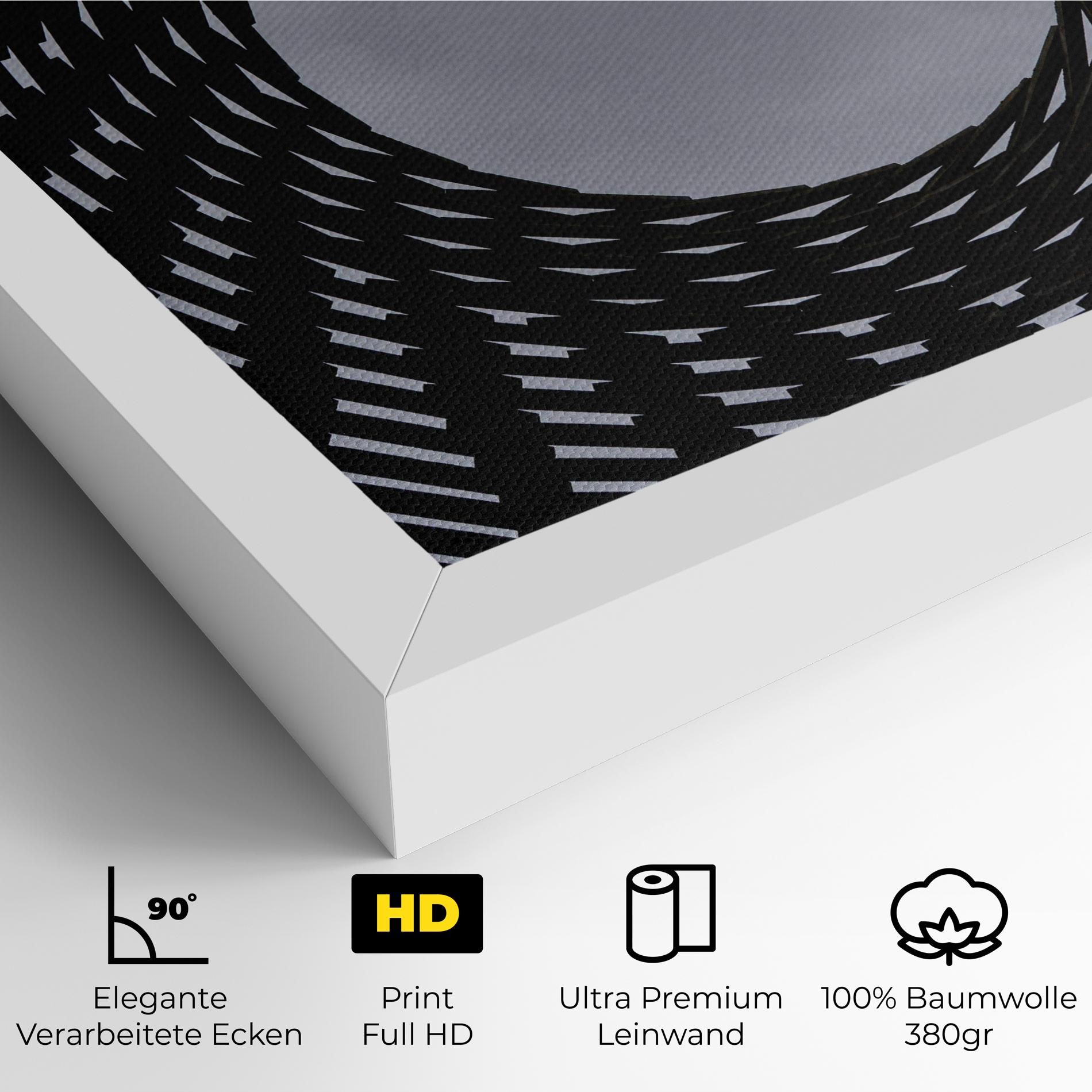 Grey Circle Lines mockup 4