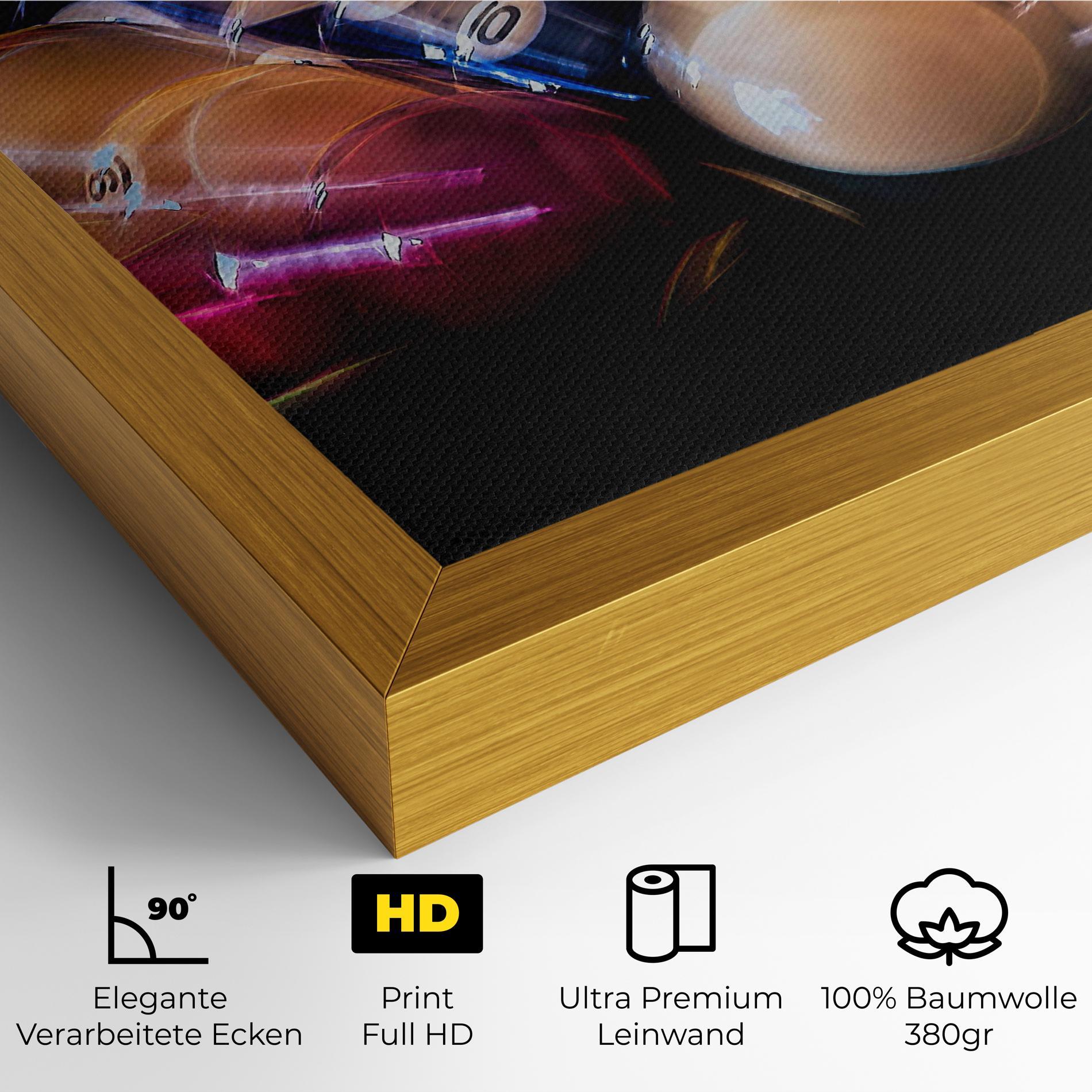 Leinwandbild Bowling Balls mockup 4