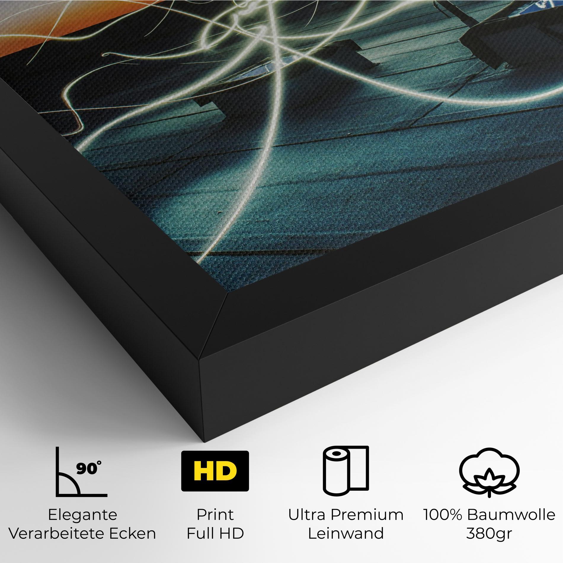 Leinwandbild White Light Floating mockup 4