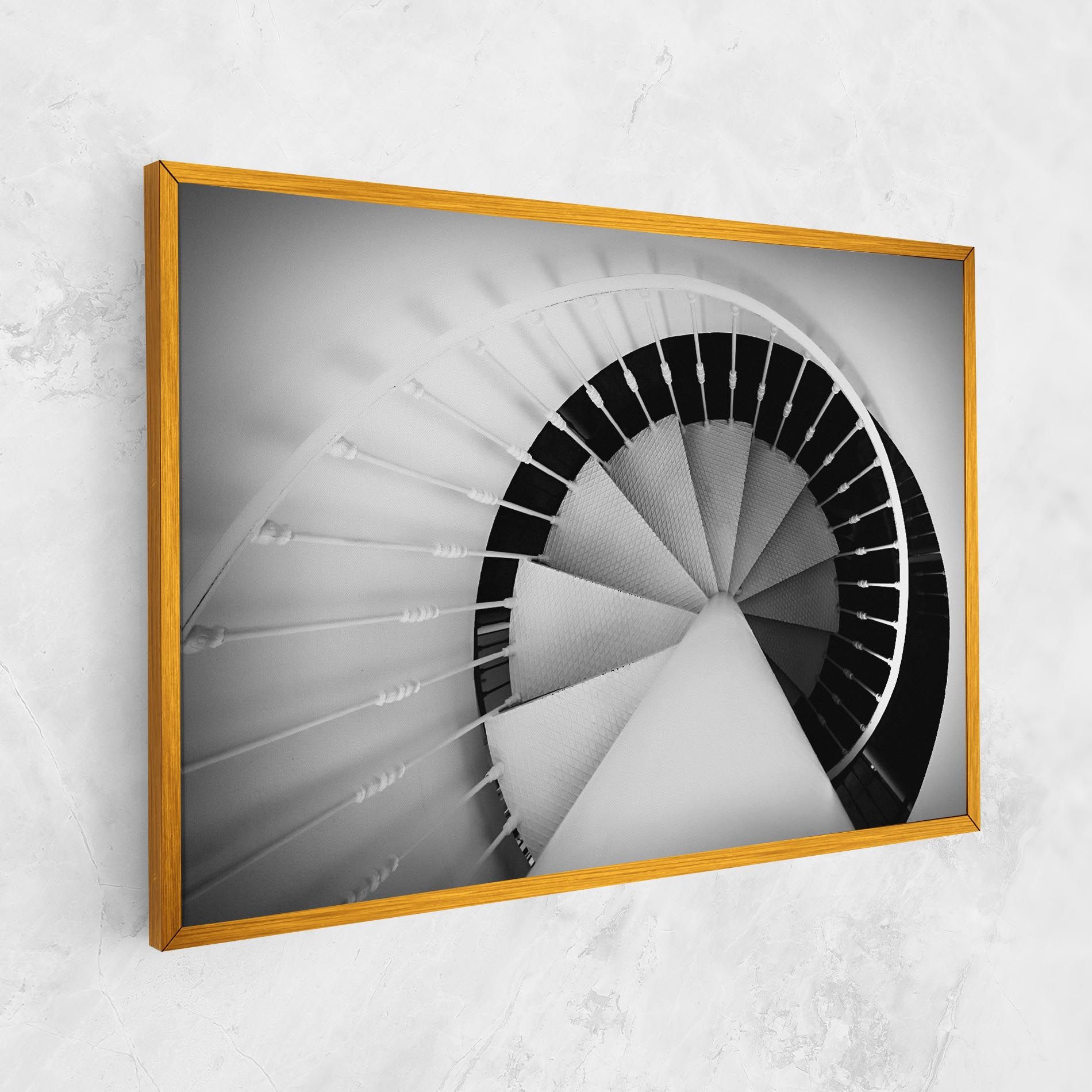 Black Circle Stairs mockup 1