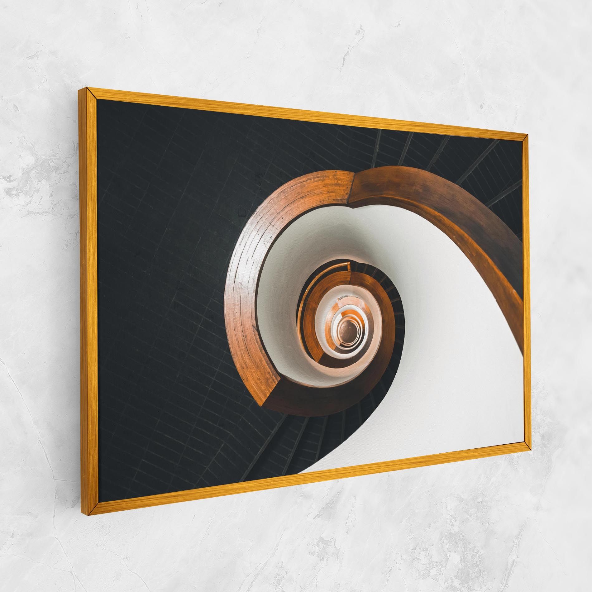 Black Spiral Stairs mockup 1