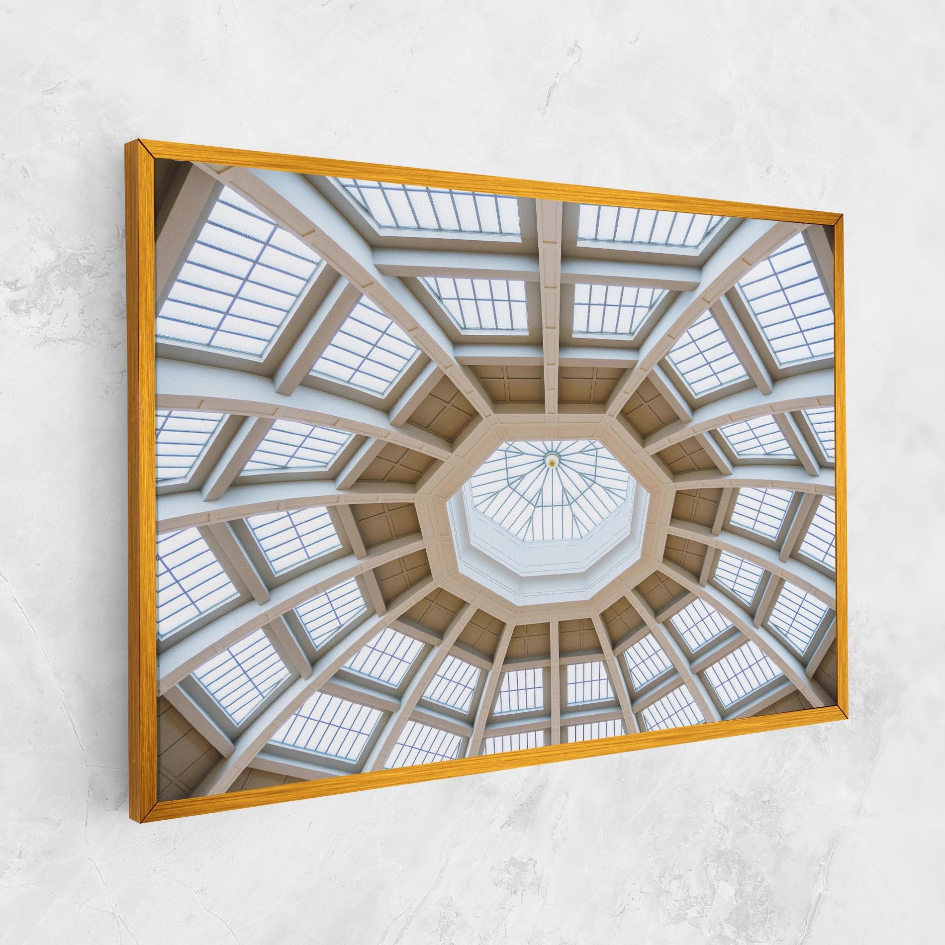 Leinwandbild Ceiling Dome mockup 1