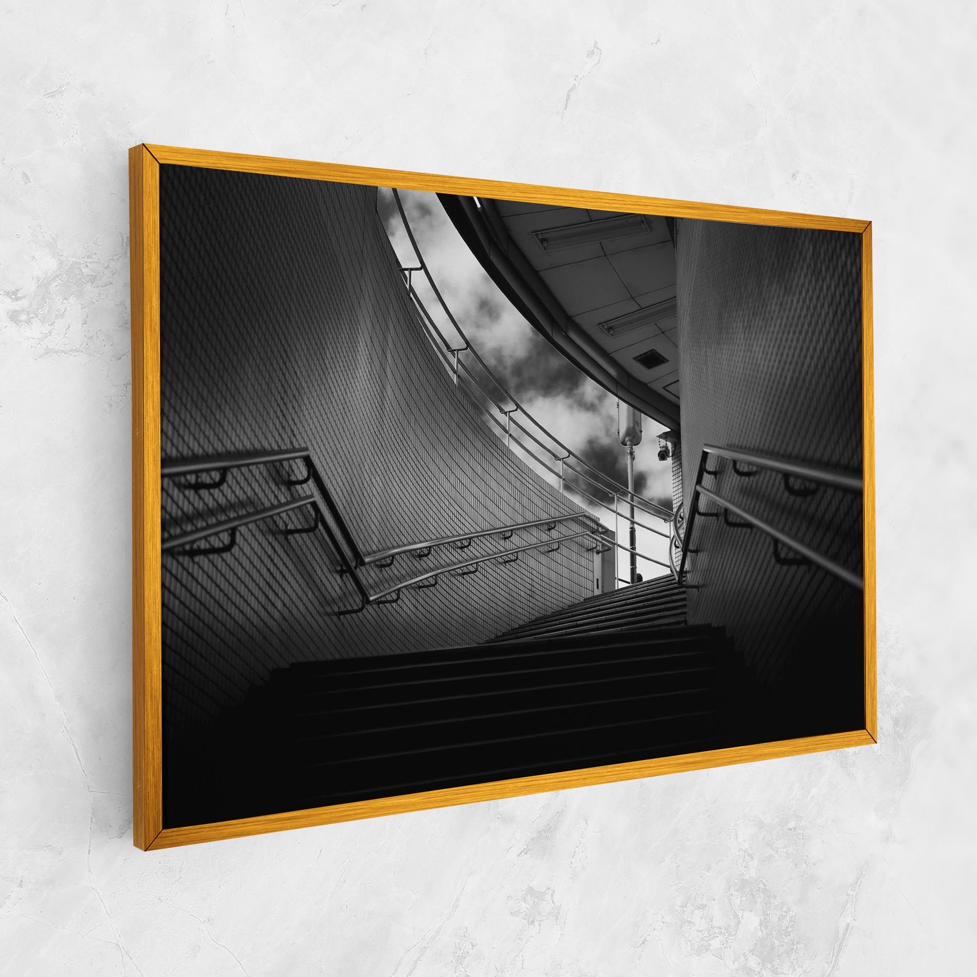 Grey Up Stairs mockup 1
