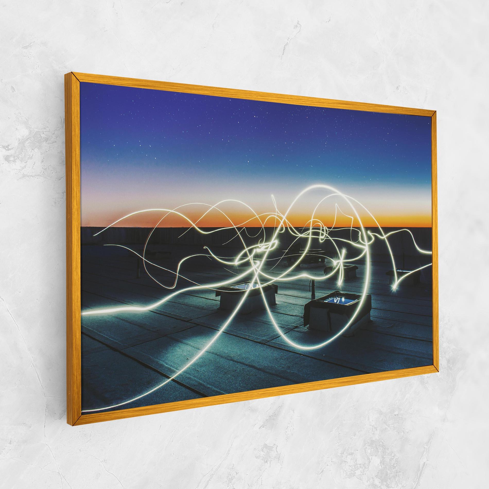 Leinwandbild White Light Floating mockup 1