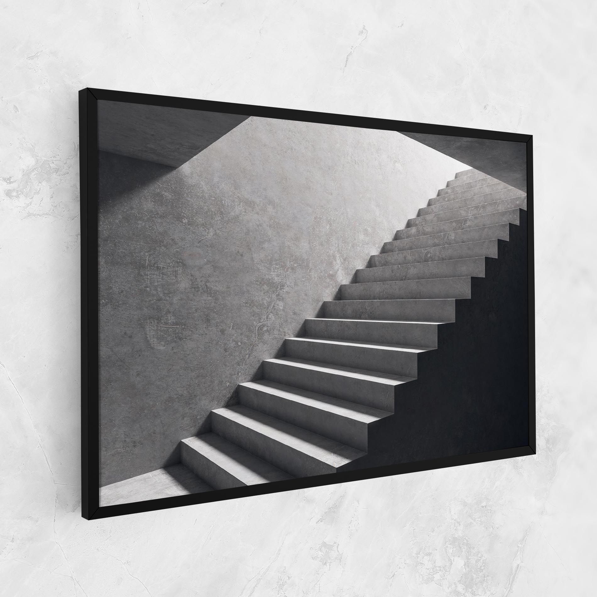 Concrete Stairs mockup 1