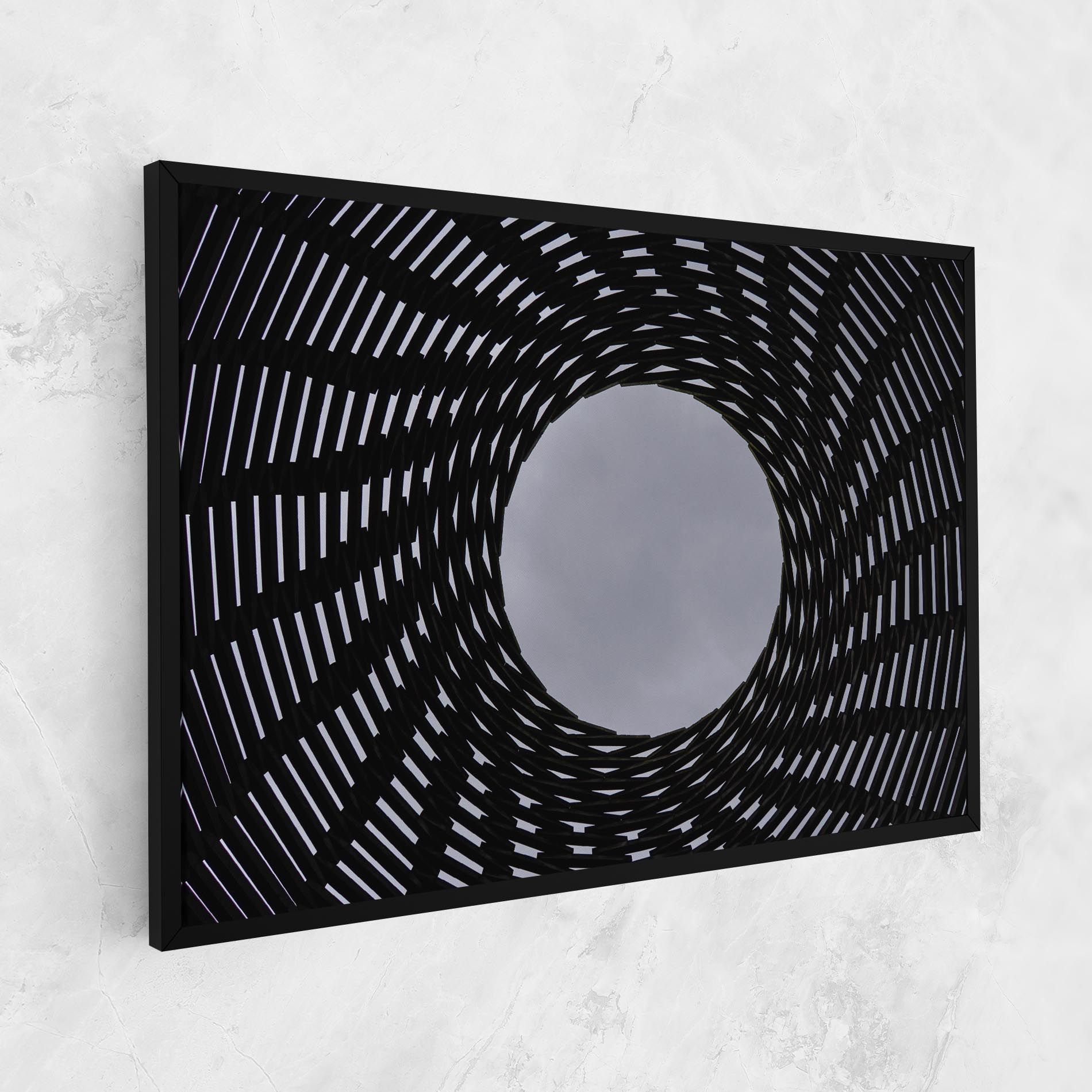 Grey Circle Lines mockup 1