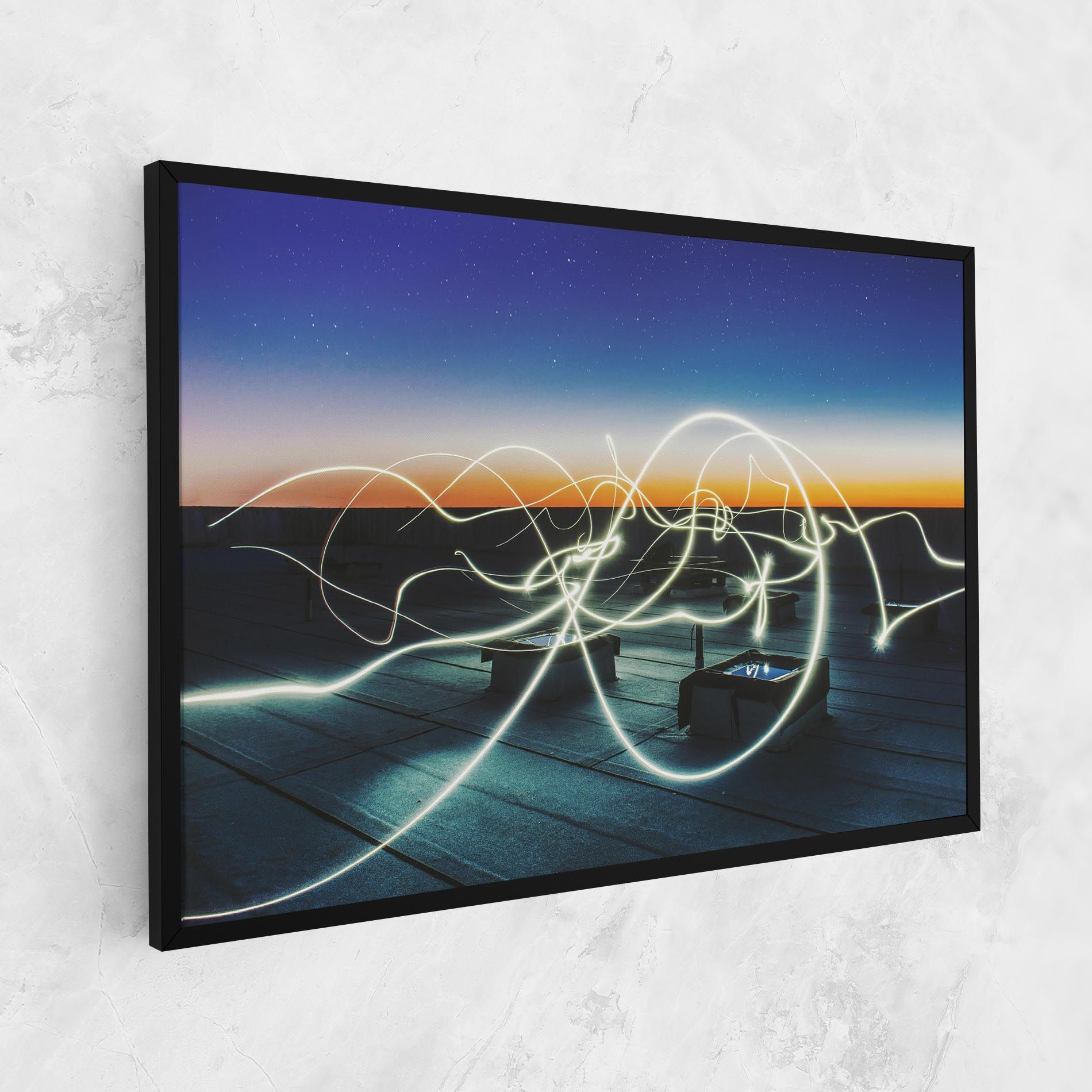 White Light Floating mockup 1