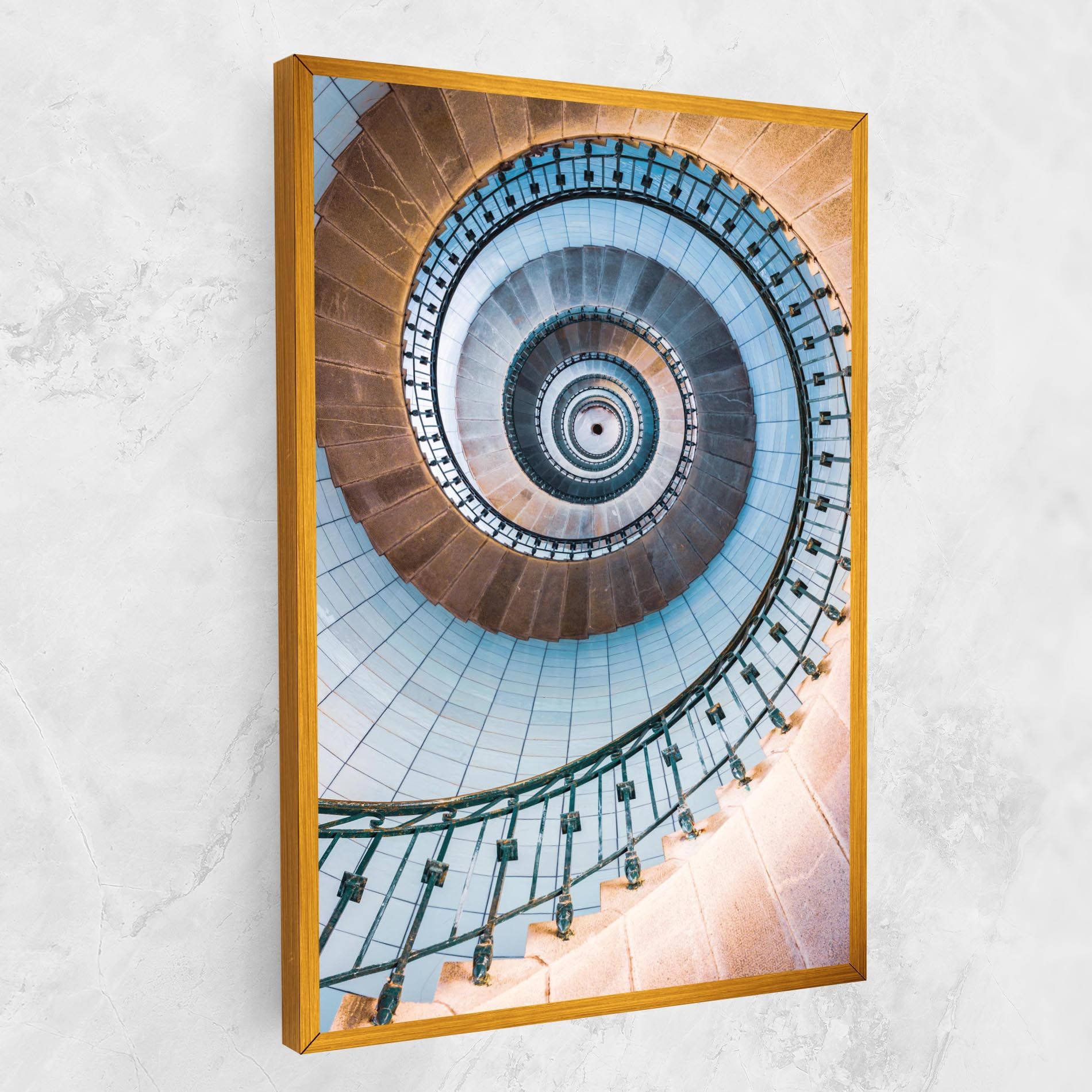 Blue Opaline Stairs mockup 1