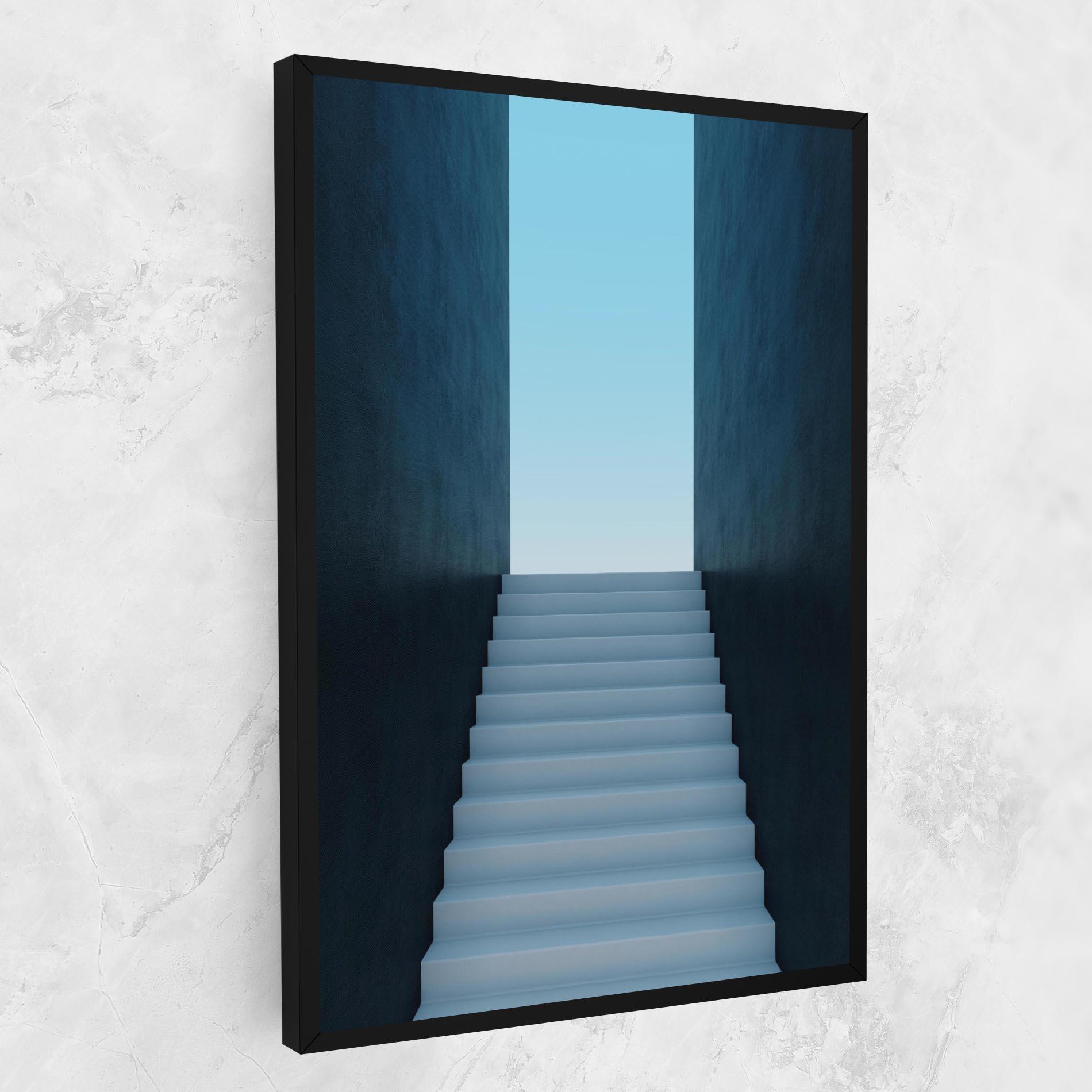 Leinwandbild Forward Stairs mockup 1
