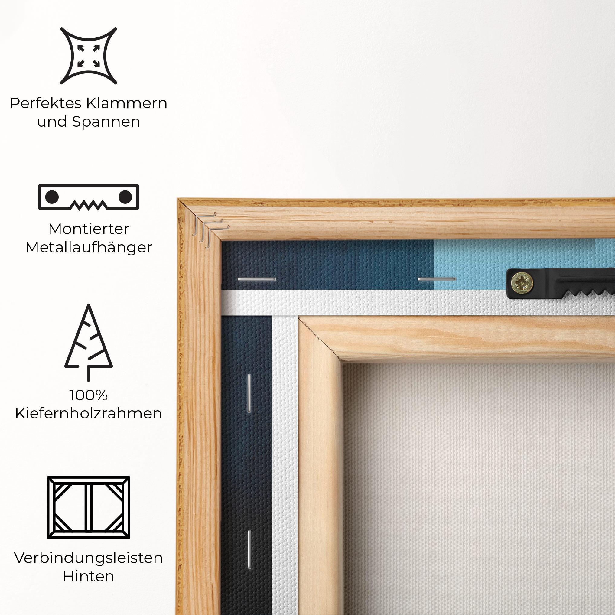 Leinwandbild Forward Stairs mockup 5