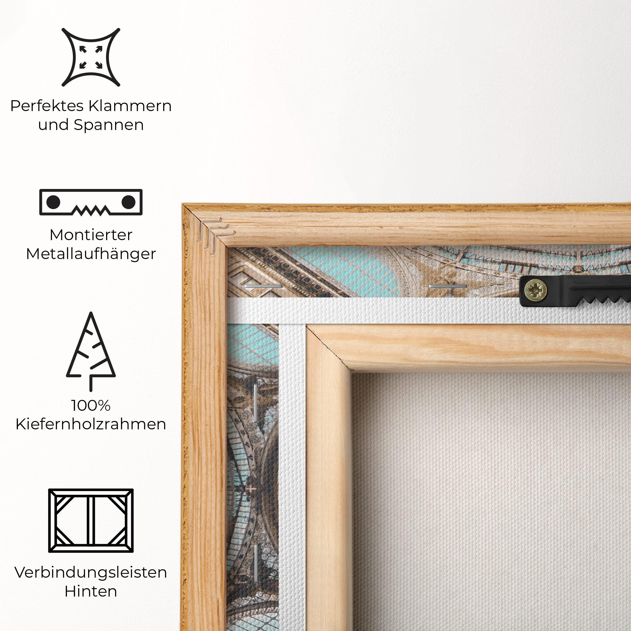 Leinwandbild Italy Celling mockup 5