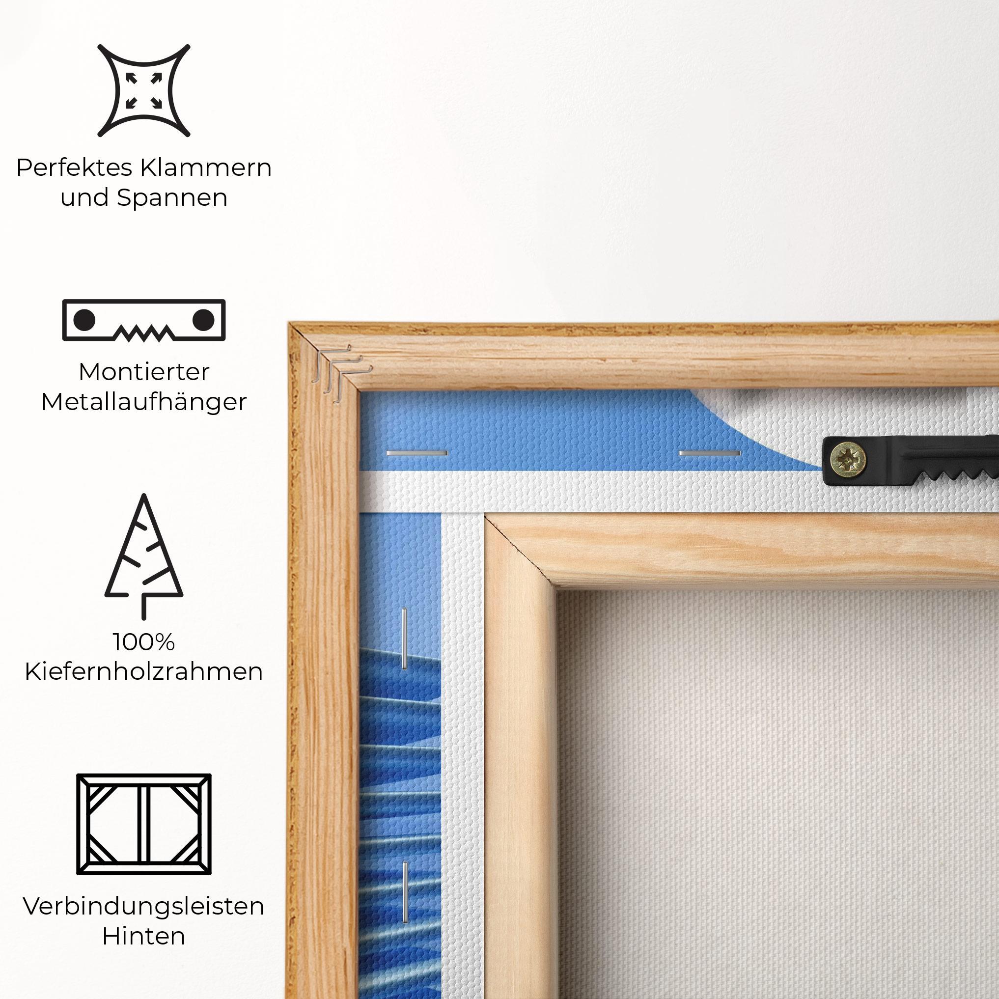 Leinwandbild Silver Ball mockup 5