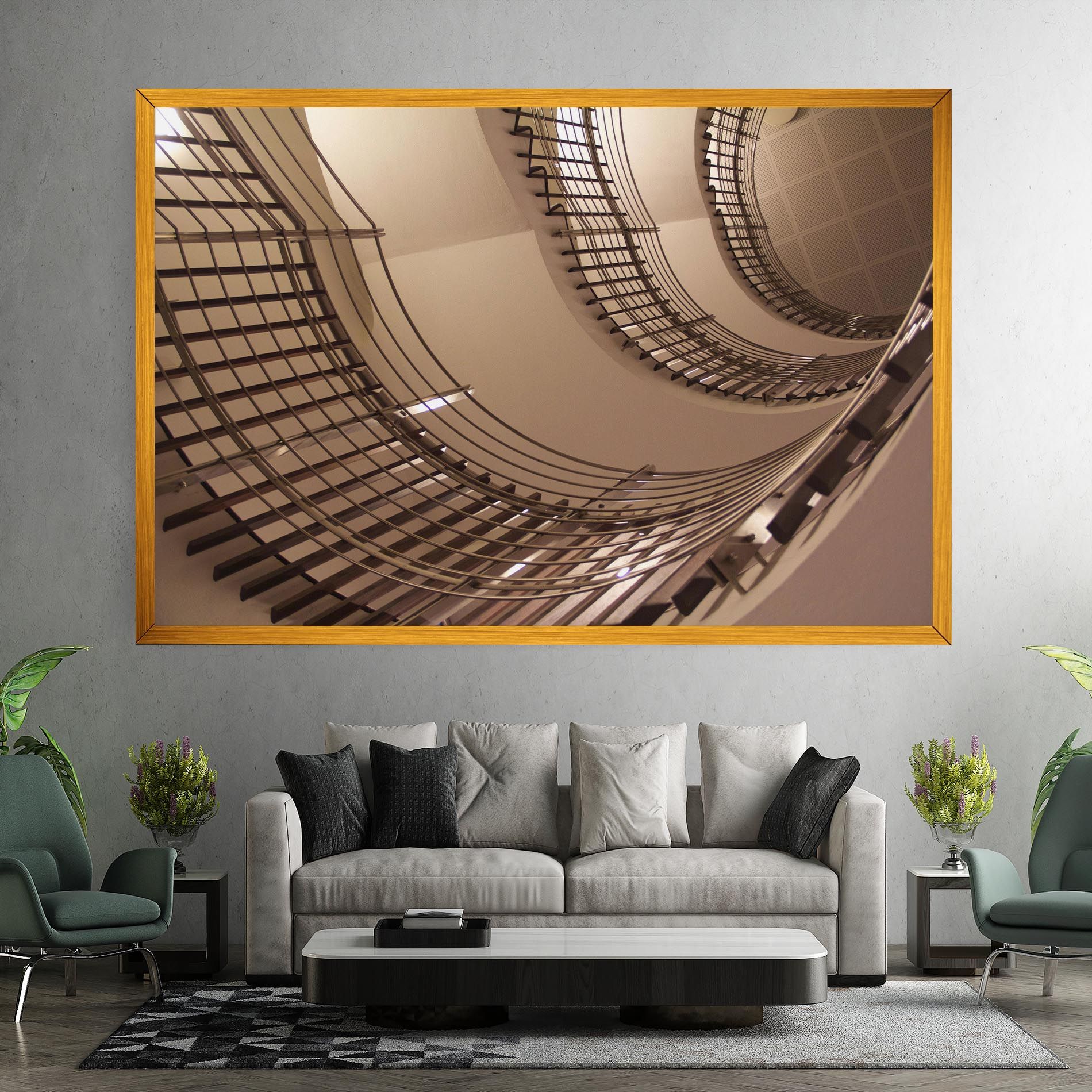 Cream Stairs mockup 7