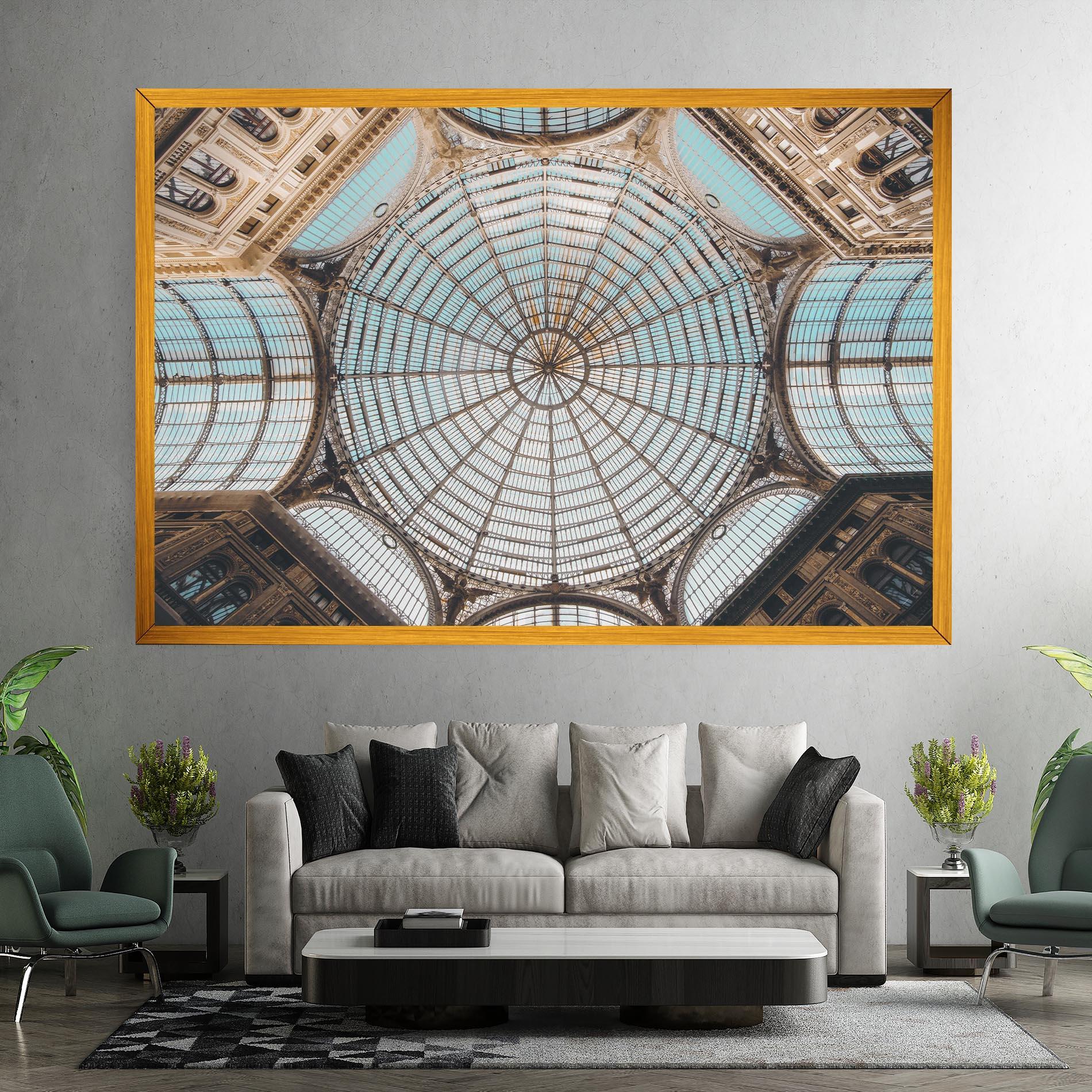 Leinwandbild Italy Celling mockup 7