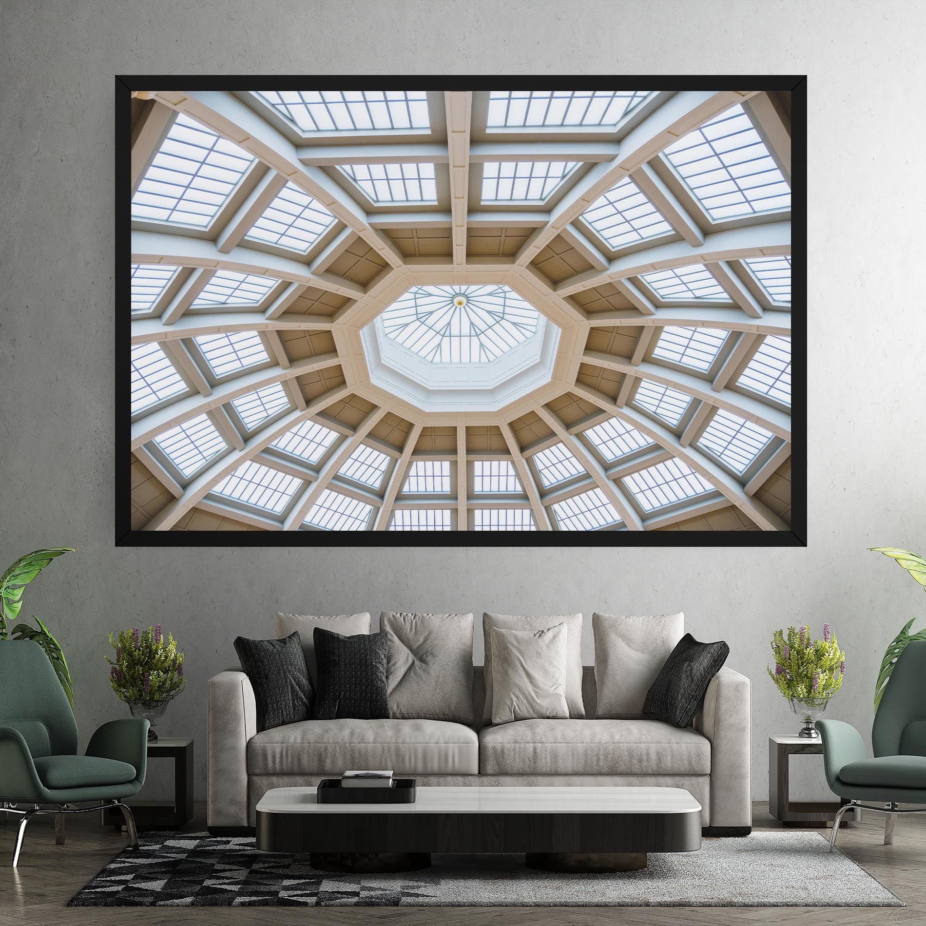 Ceiling Dome mockup 7