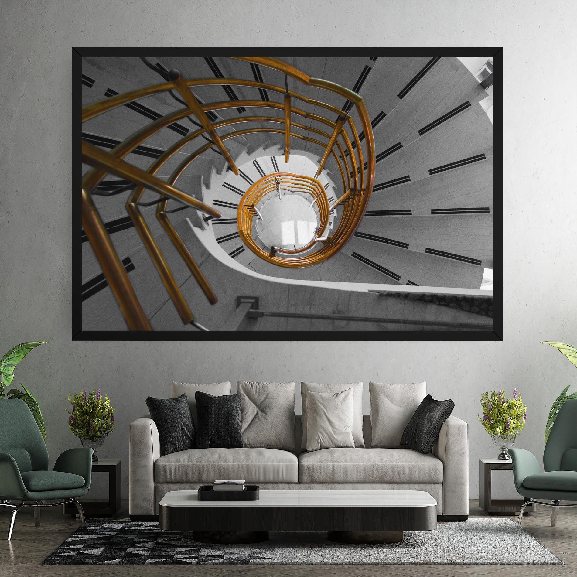 Gold Bar Stairs mockup 7