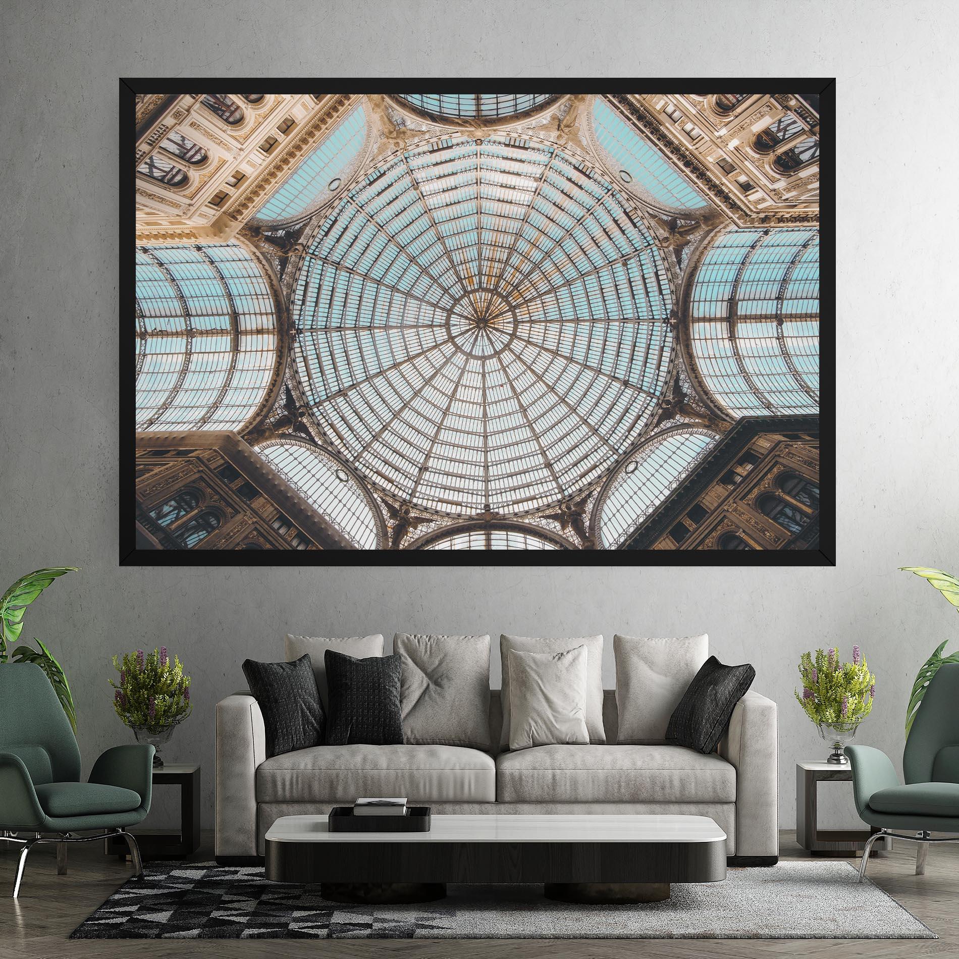 Leinwandbild Italy Celling mockup 7