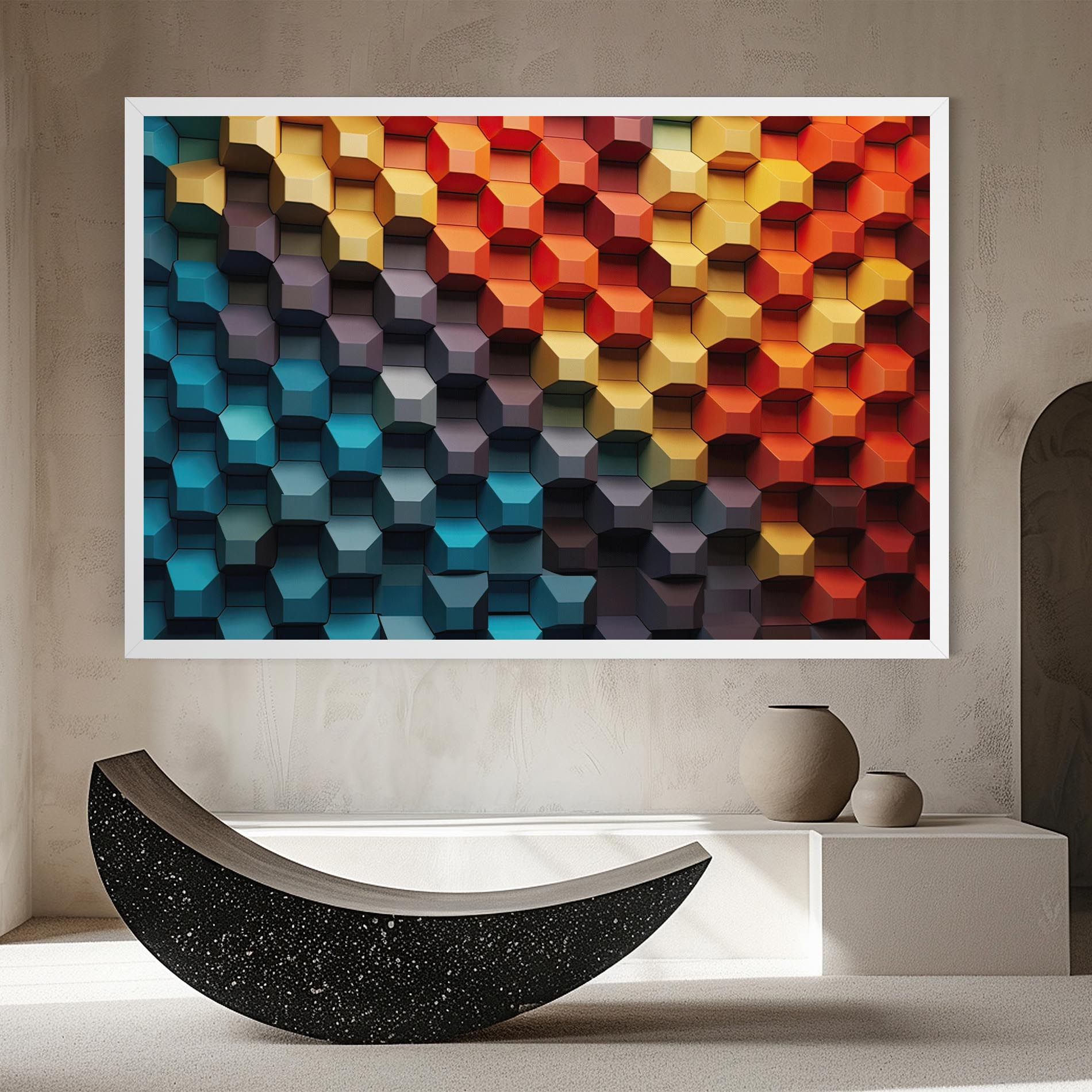 3d Sqare Mix mockup 8