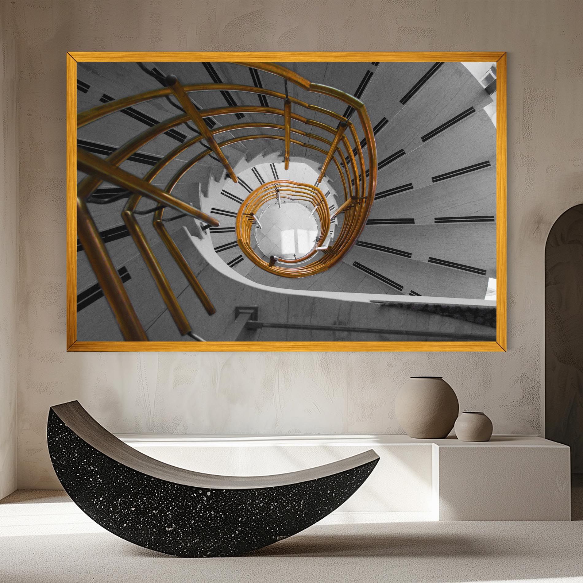 Gold Bar Stairs mockup 8