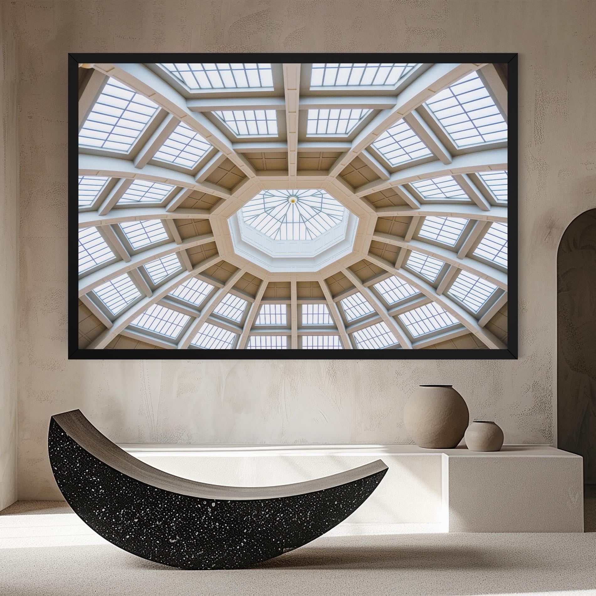 Leinwandbild Ceiling Dome mockup 8