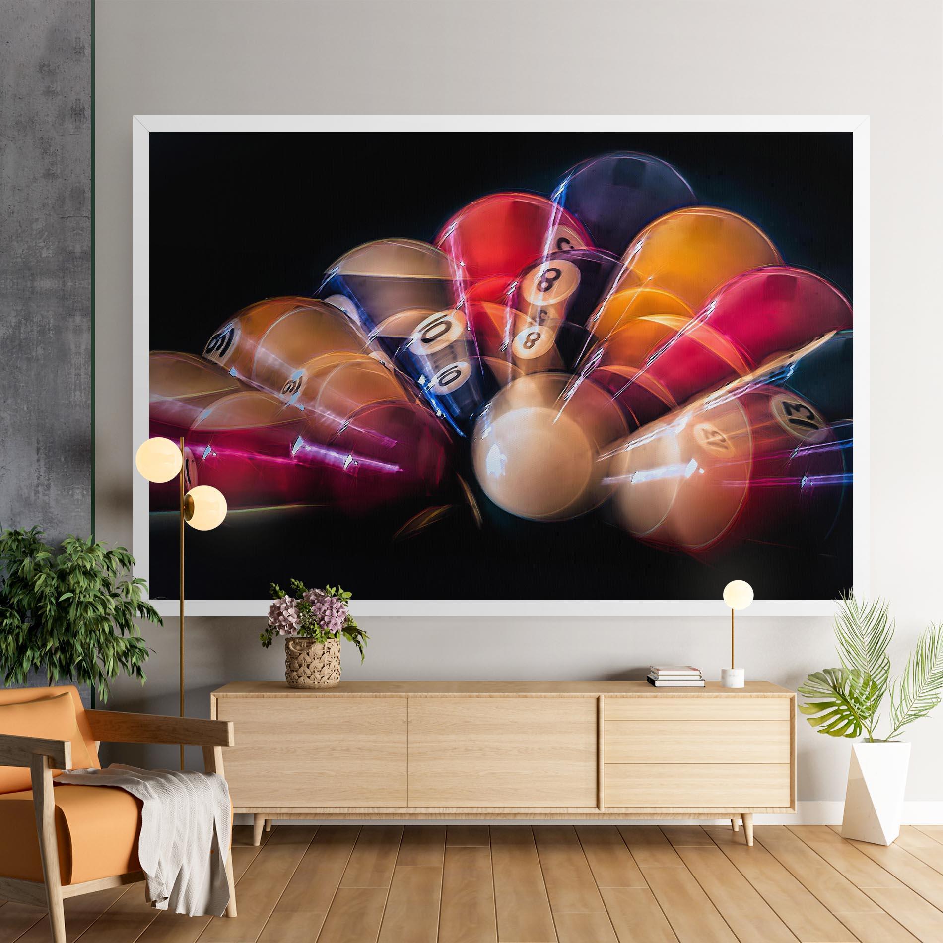 Leinwandbild Bowling Balls mockup 9