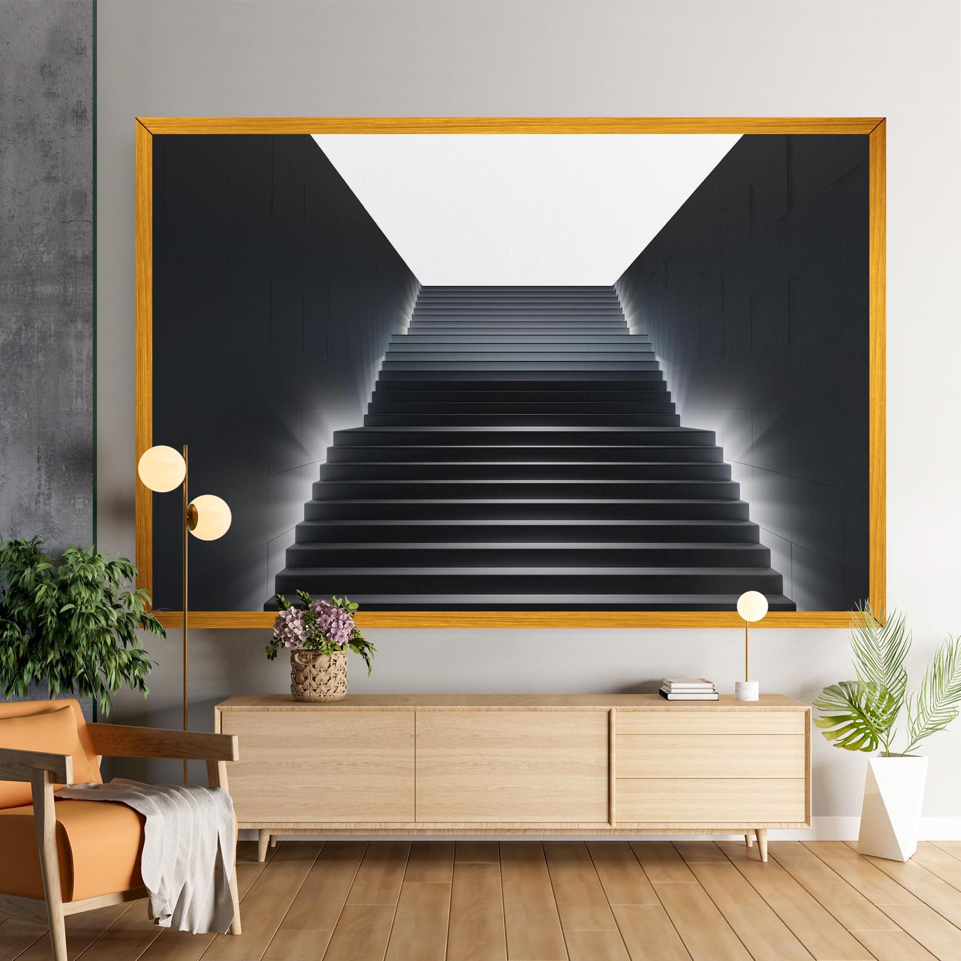 Dark Stairs mockup 9