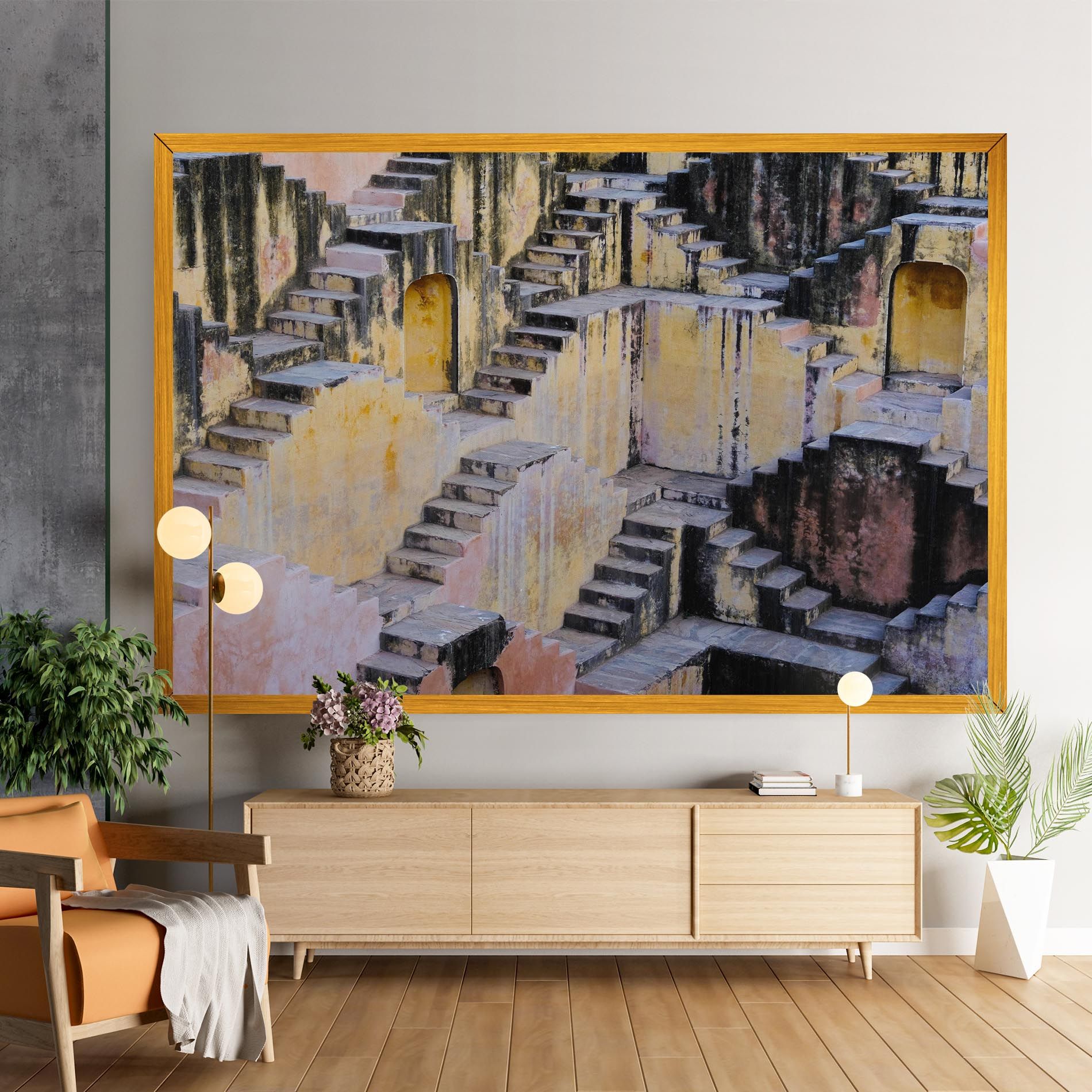 Old Yellow Stairs mockup 9