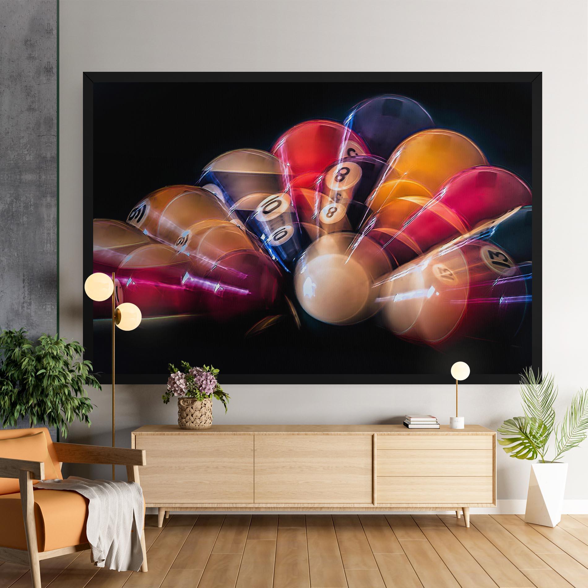 Leinwandbild Bowling Balls mockup 9