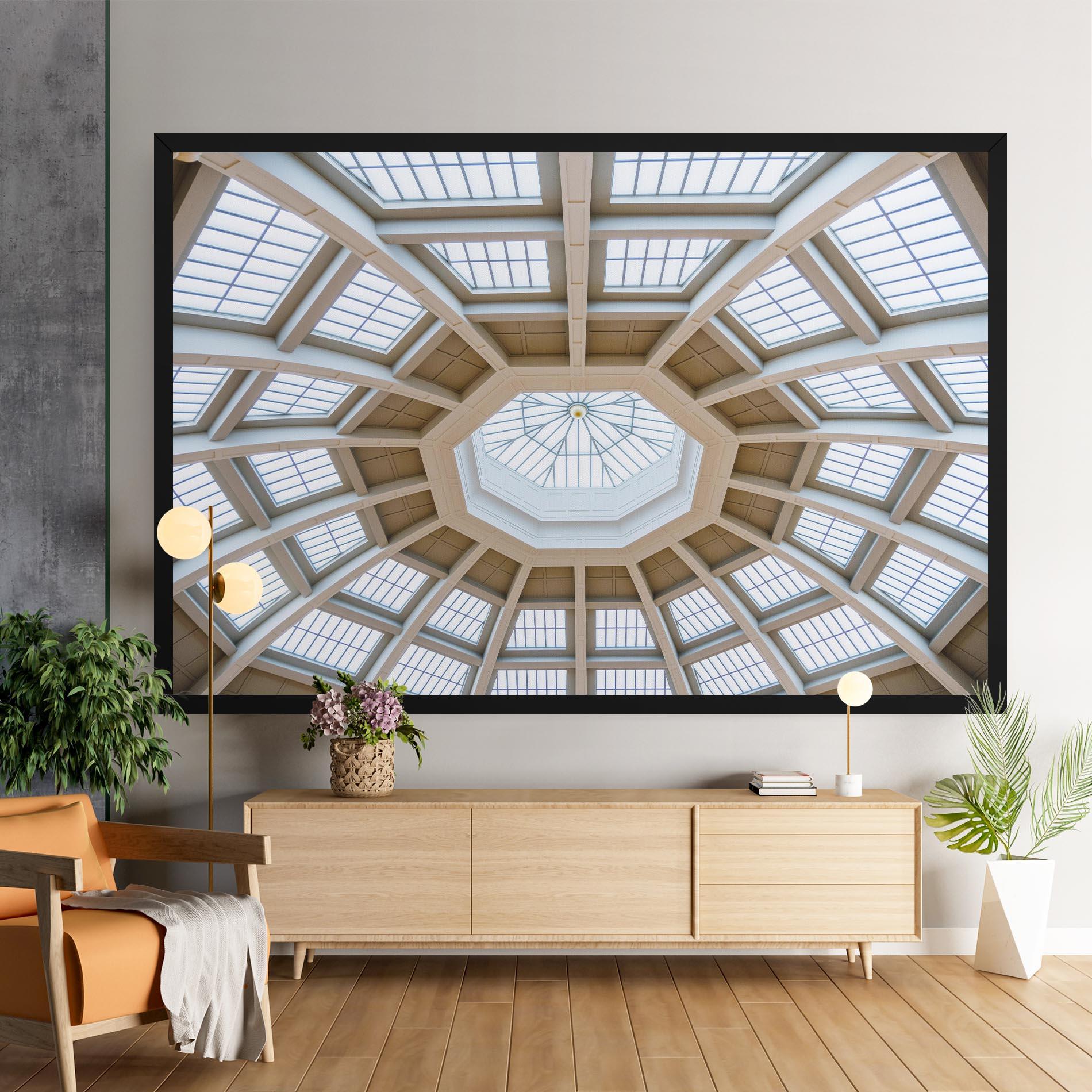 Leinwandbild Ceiling Dome mockup 9