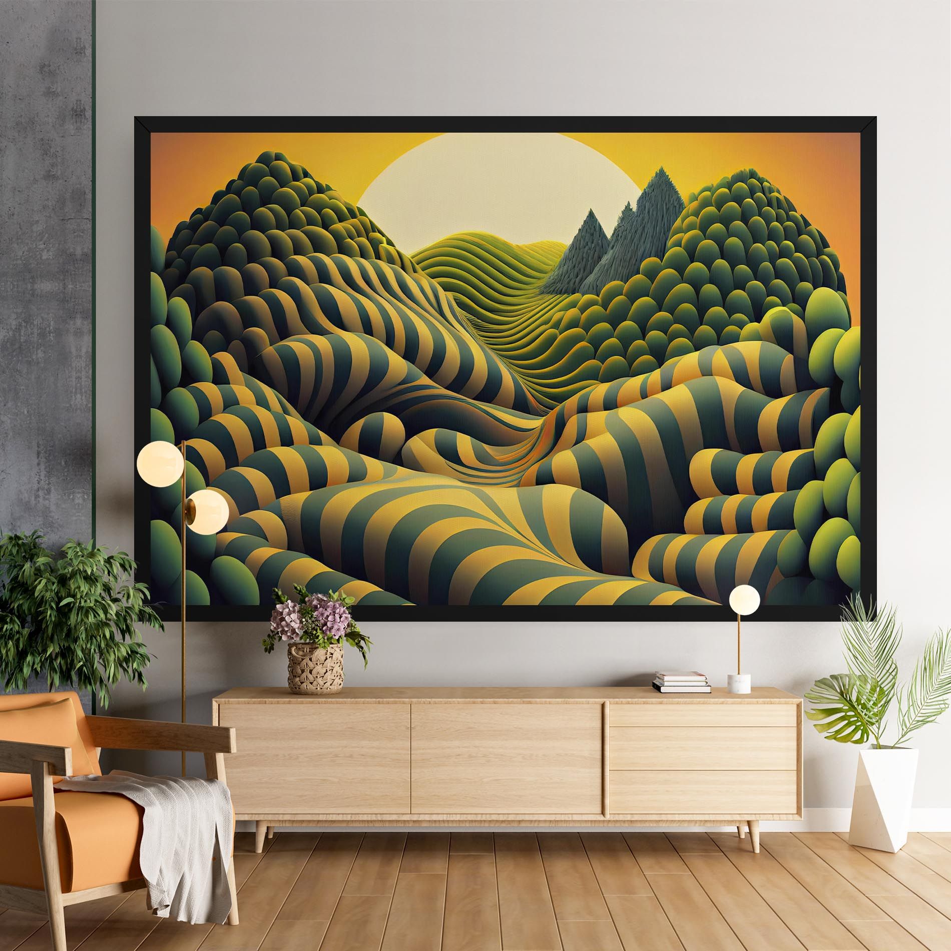 Green Yellow View mockup 9